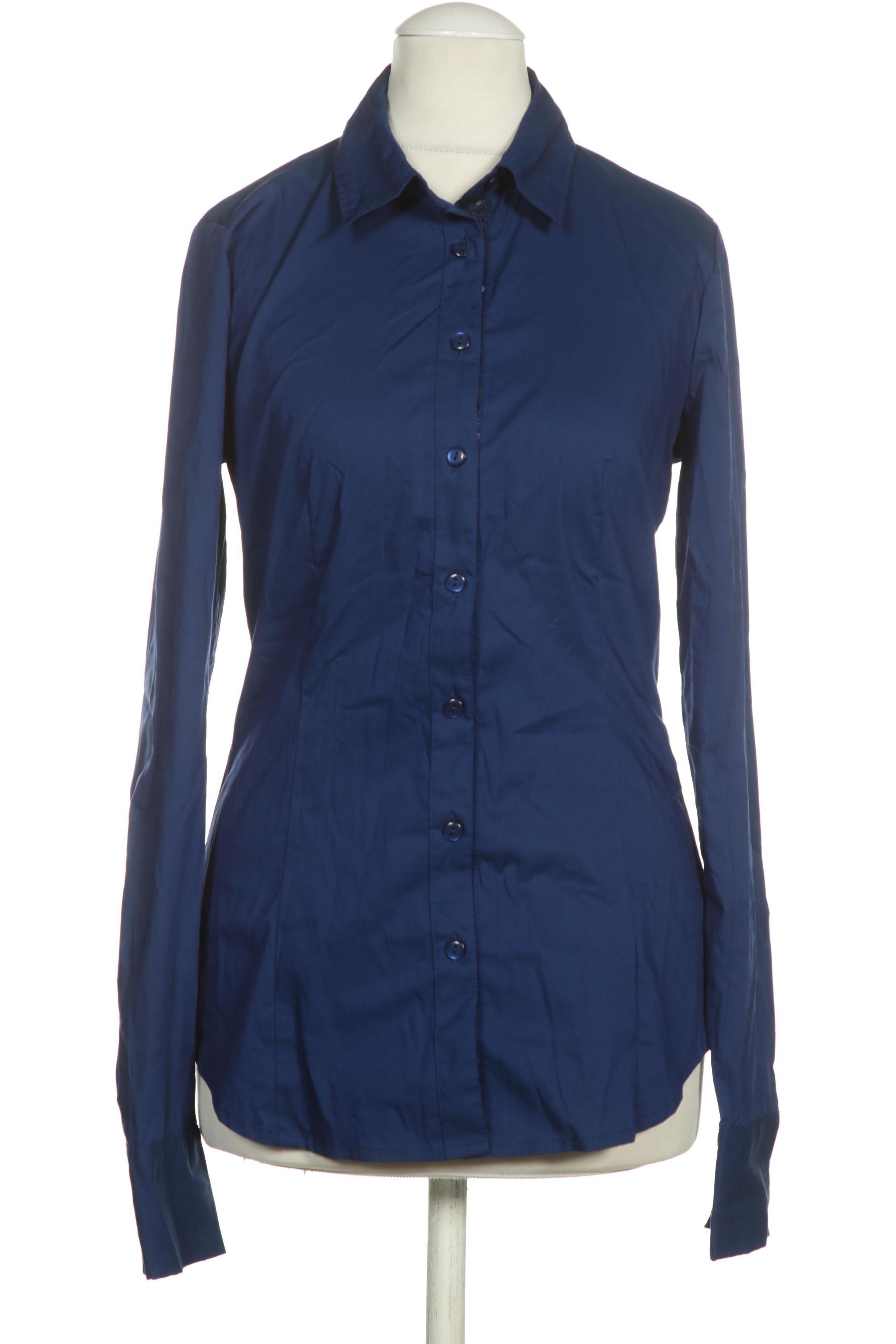 

Comma Damen Bluse, blau, Gr. 34