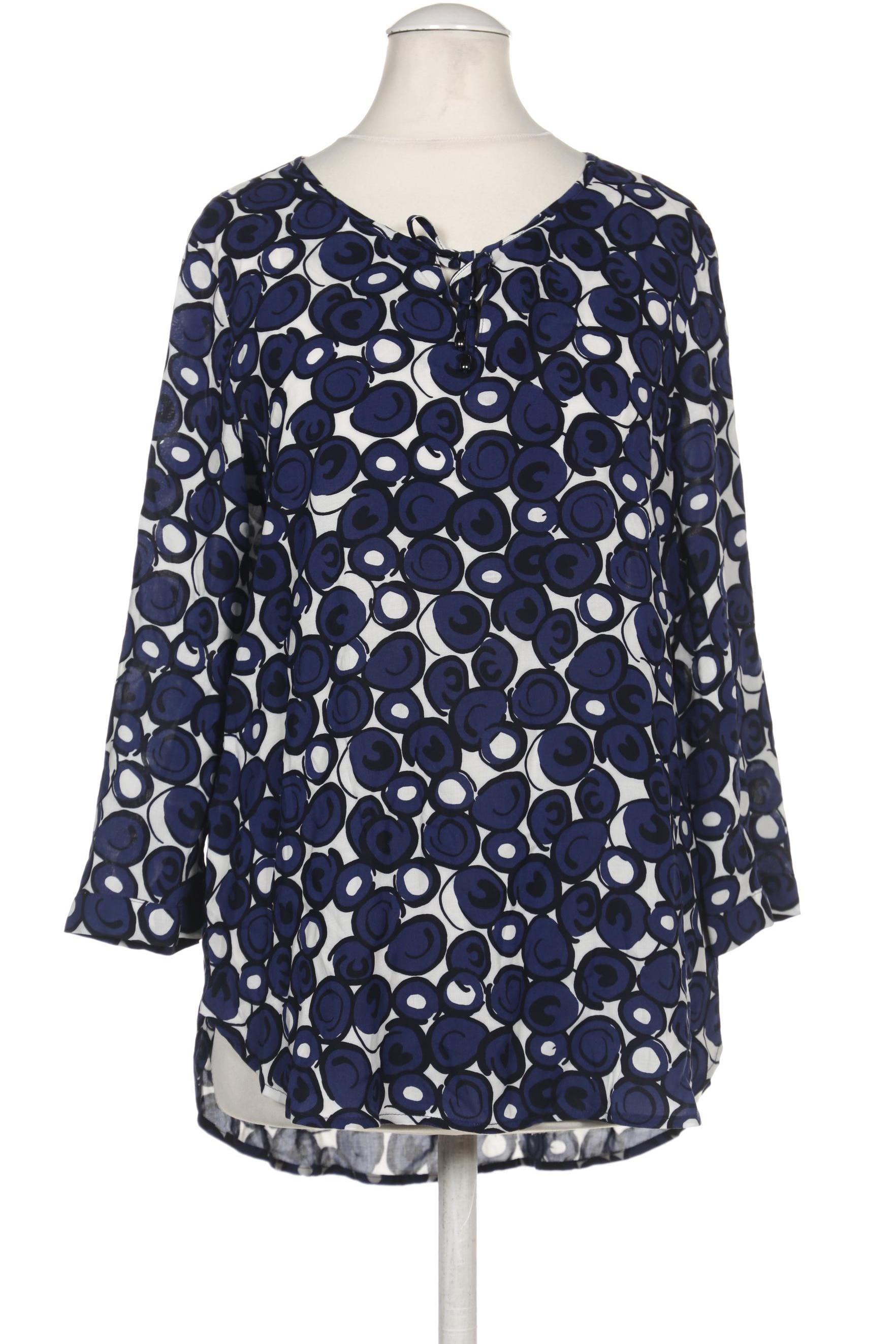

Comma Damen Bluse, marineblau