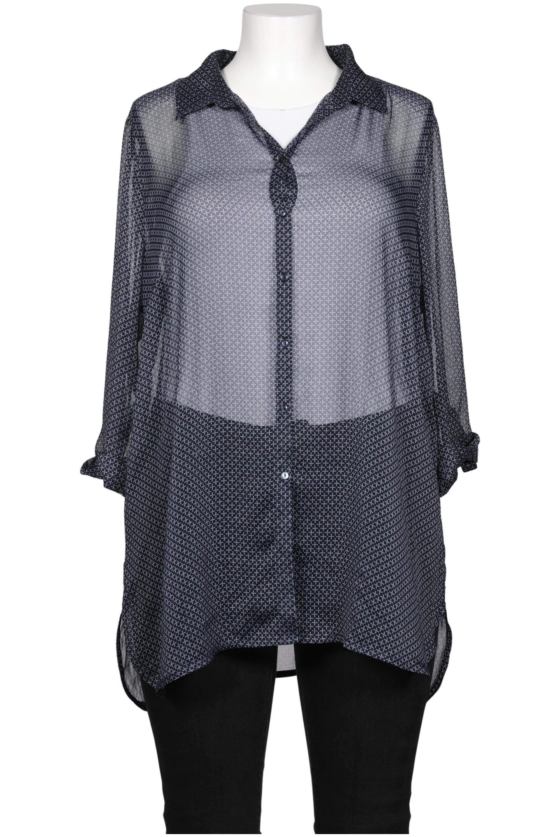 

Comma Damen Bluse, marineblau, Gr. 46