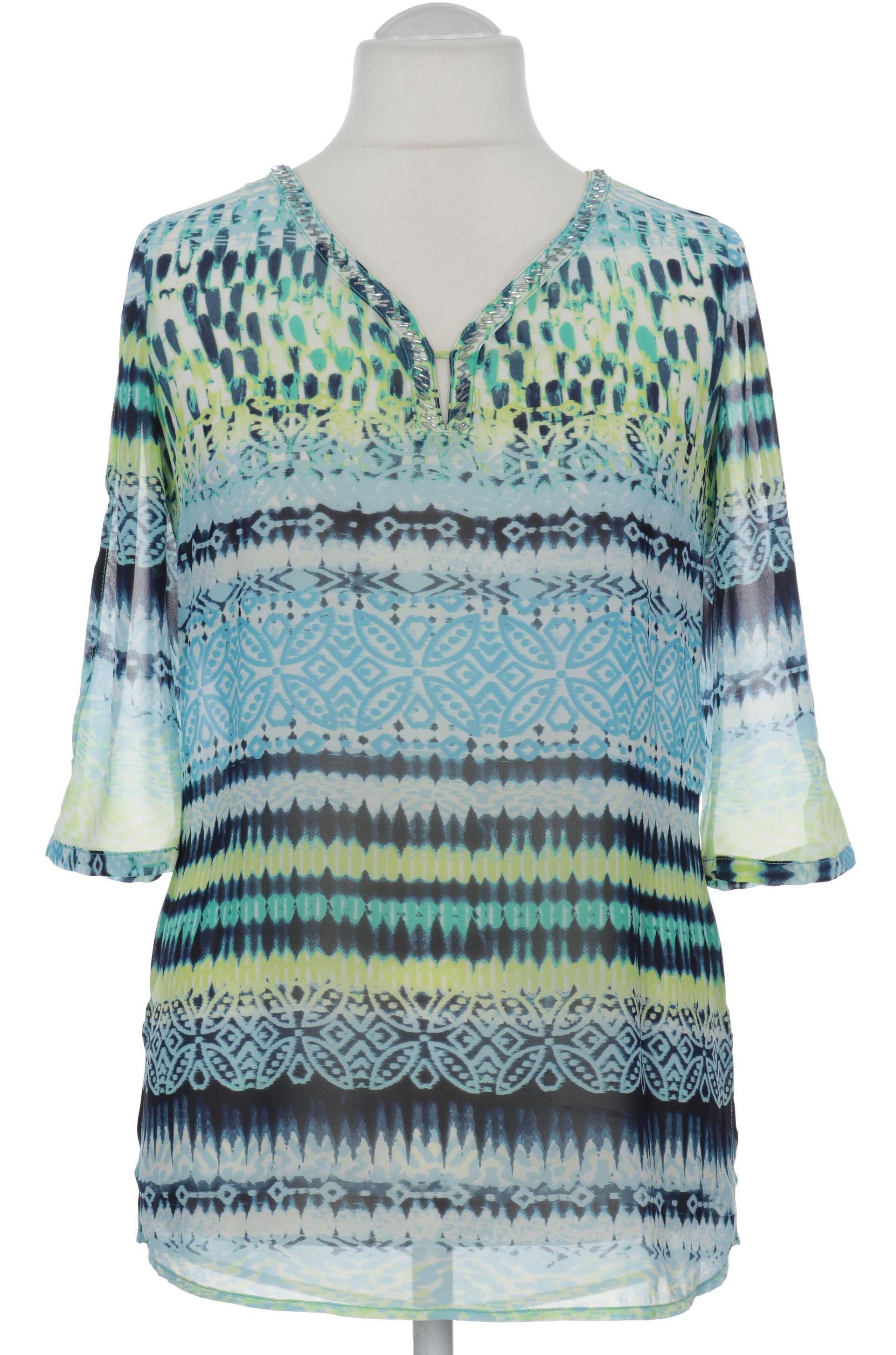 

Comma Damen Bluse, blau, Gr. 34