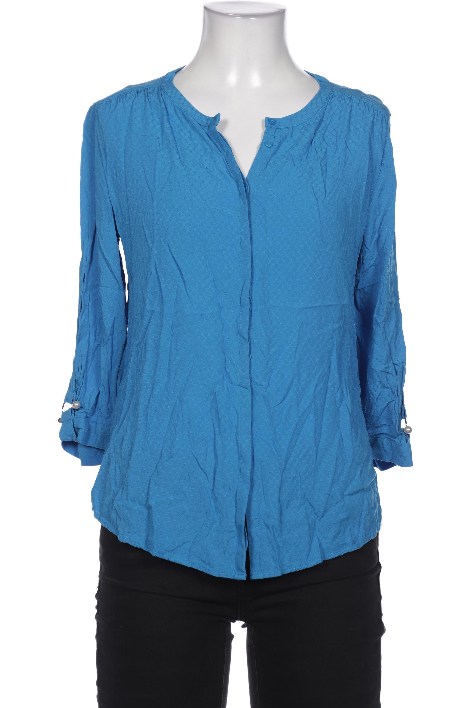 

Comma Damen Bluse, blau, Gr. 34