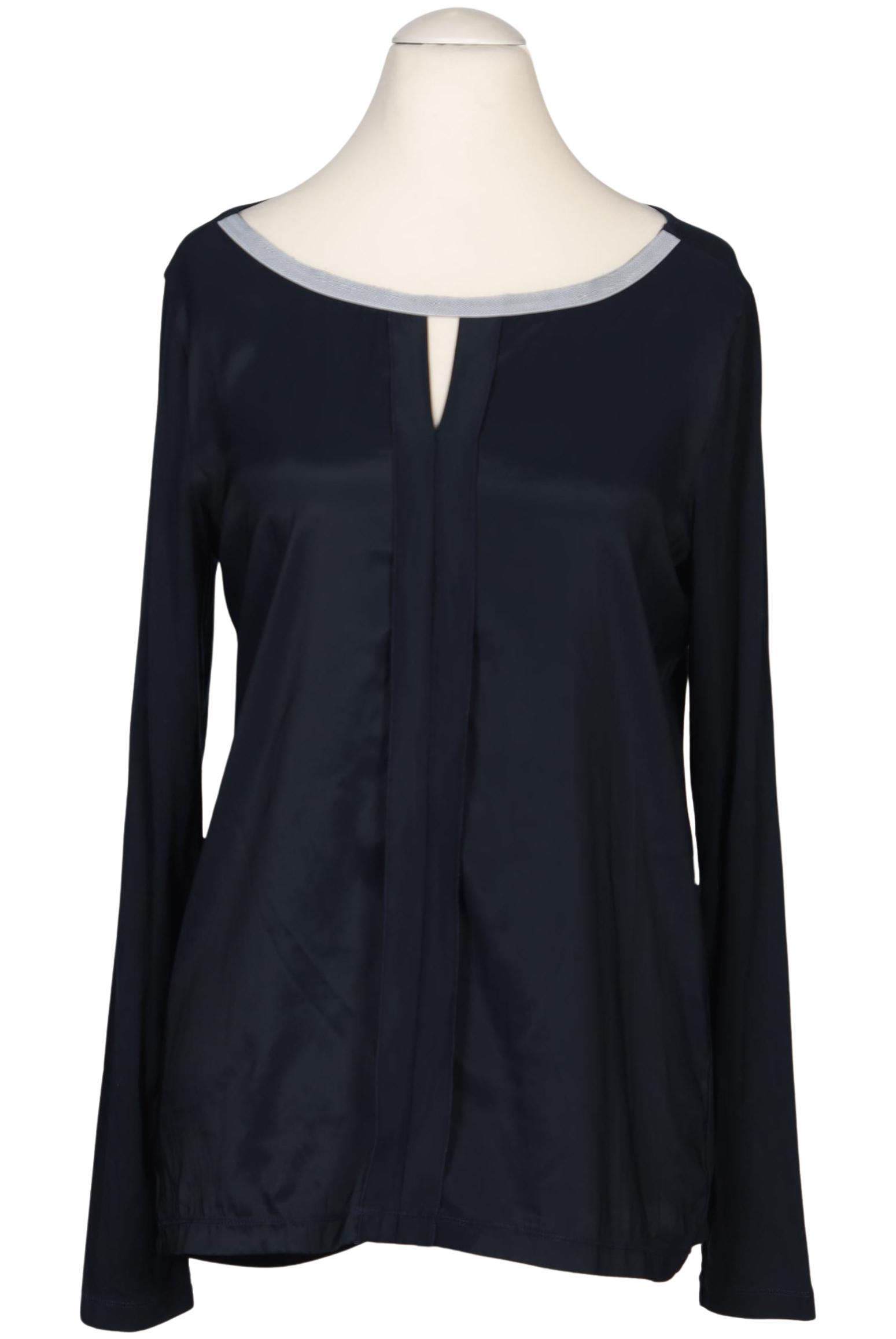 

Comma Damen Bluse, marineblau, Gr. 40