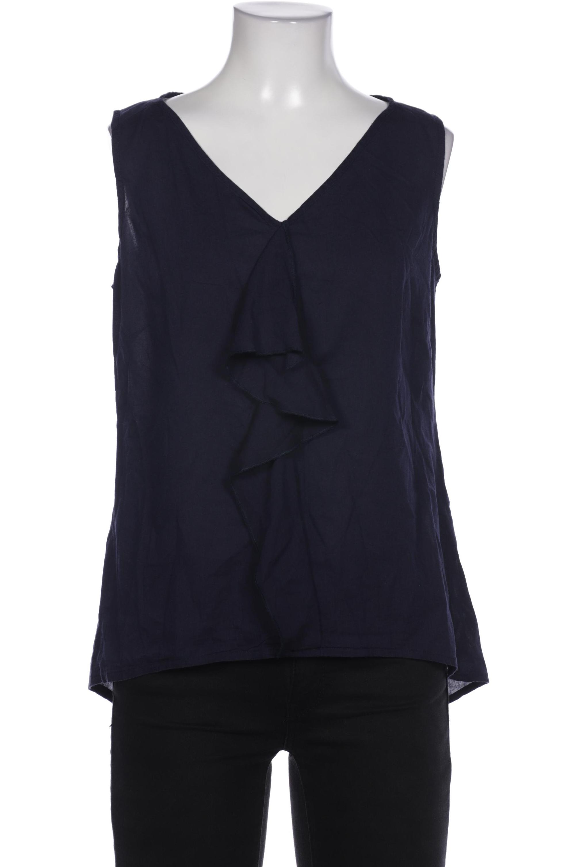 

Comma Damen Bluse, marineblau
