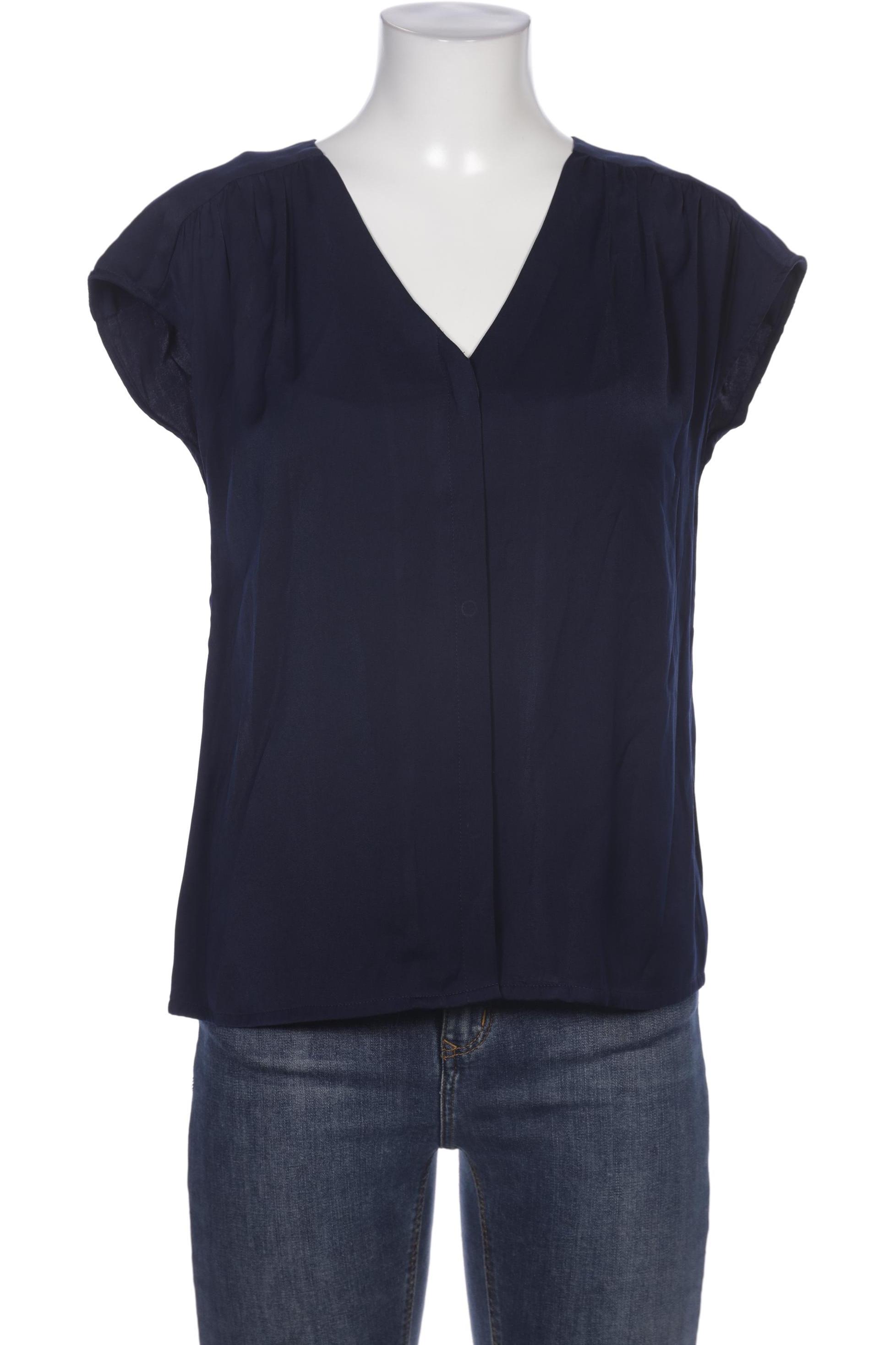 

Comma Damen Bluse, marineblau, Gr. 36