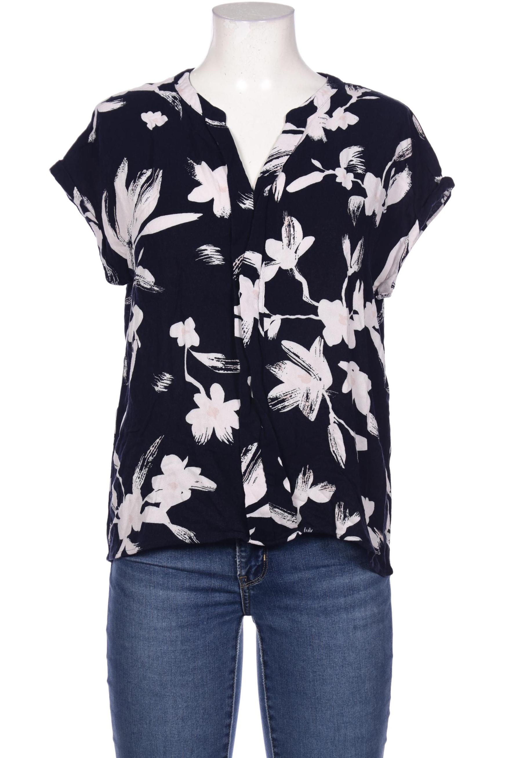 

Comma Damen Bluse, marineblau, Gr. 42