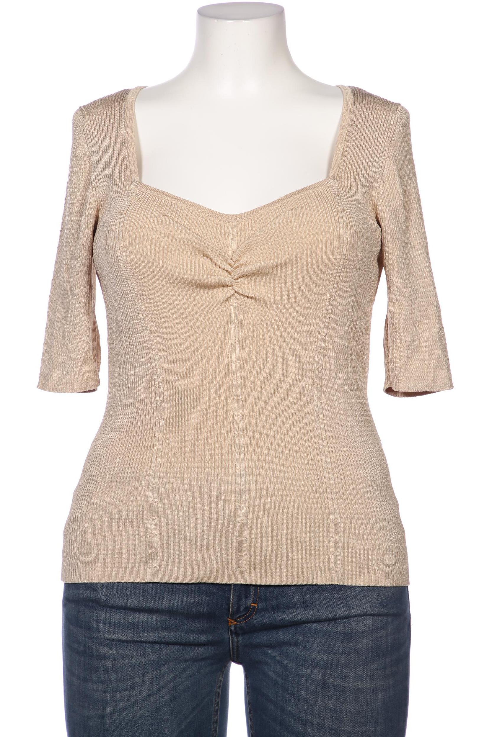 

Comma Damen Bluse, beige, Gr. 46