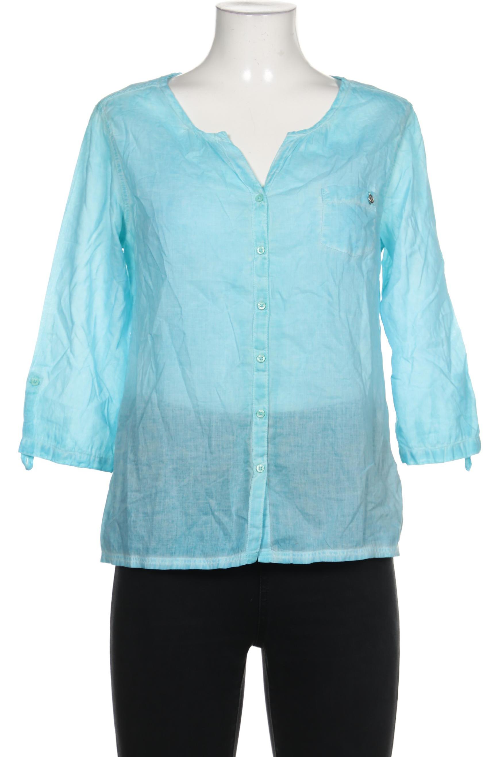

Comma Damen Bluse, blau, Gr. 38