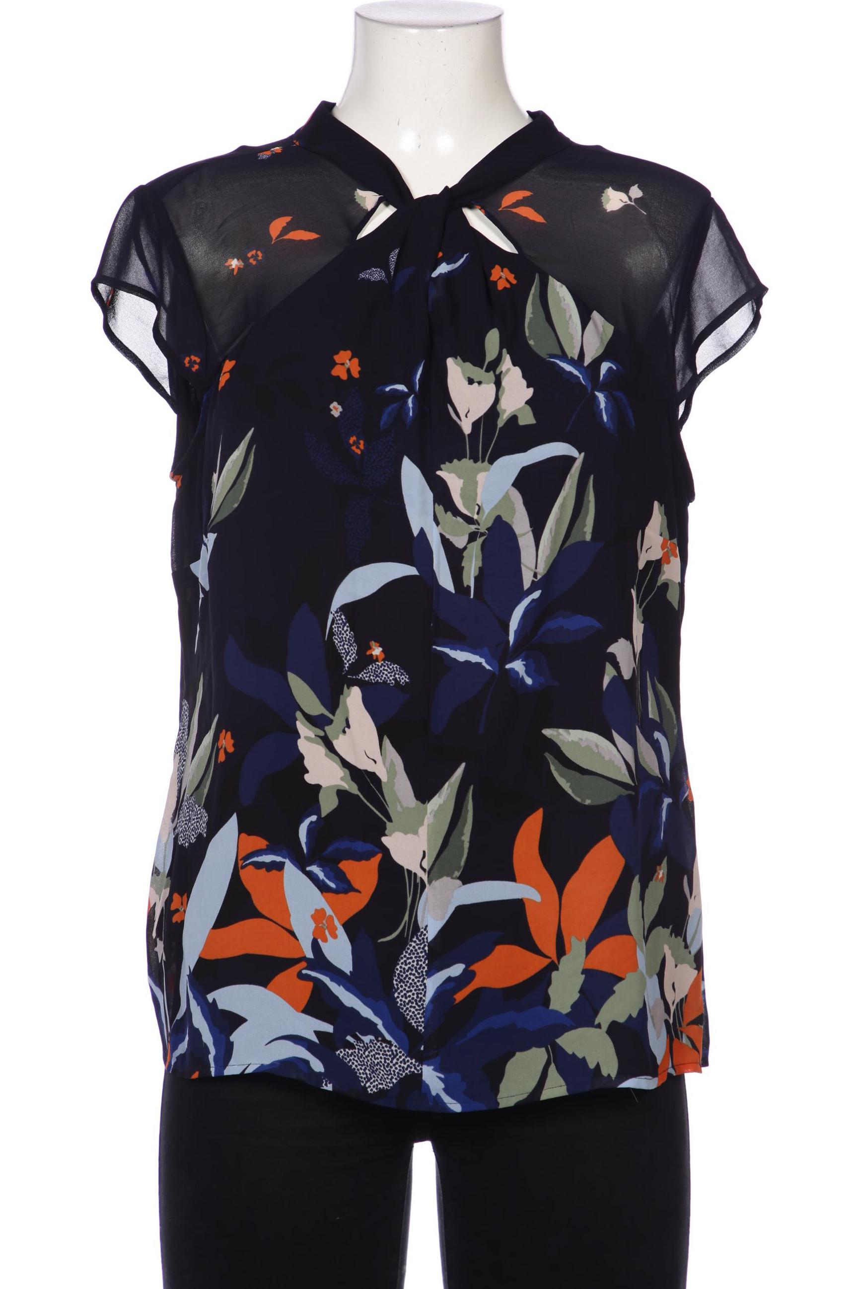 

Comma Damen Bluse, marineblau, Gr. 42