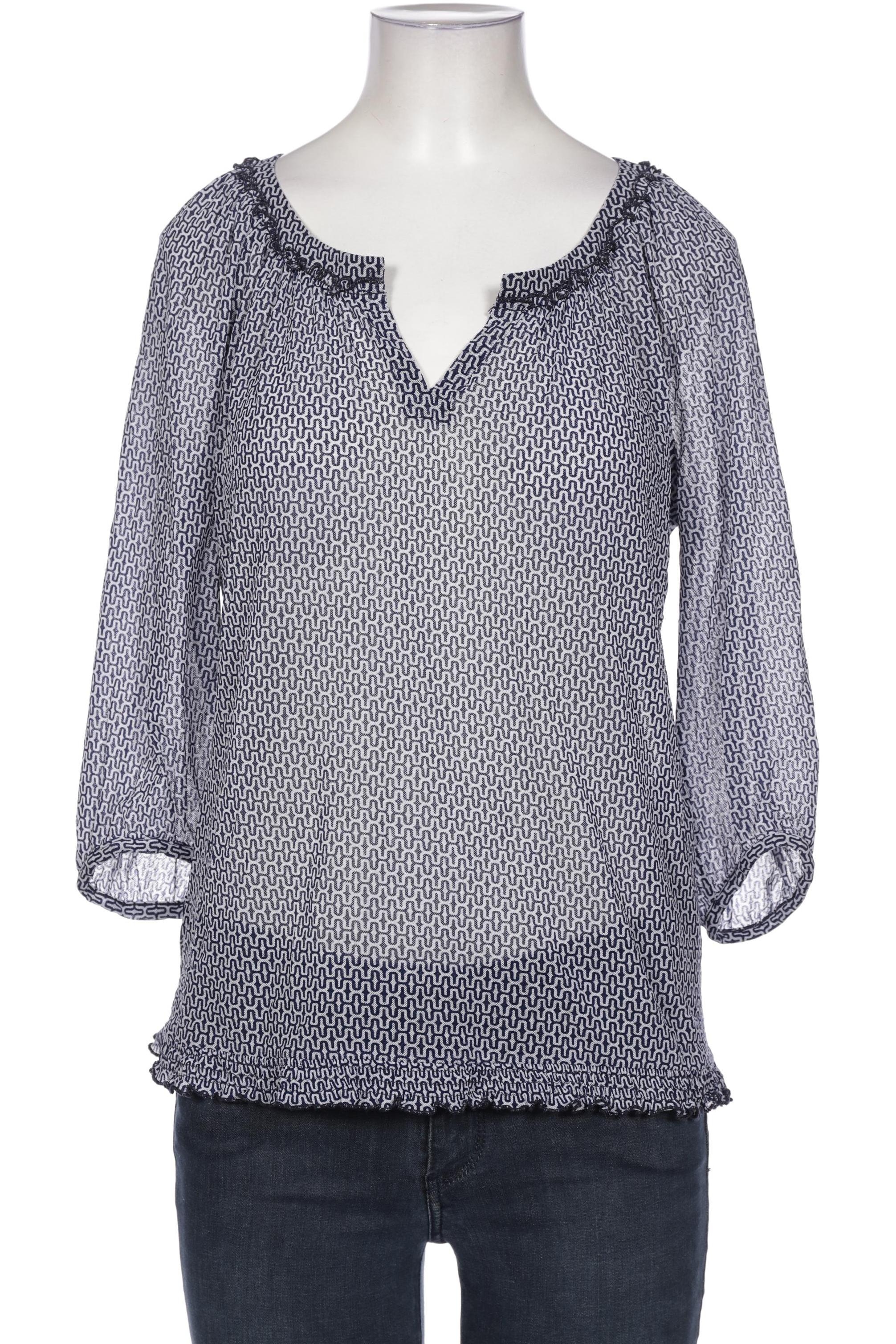 

Comma Damen Bluse, marineblau, Gr. 36