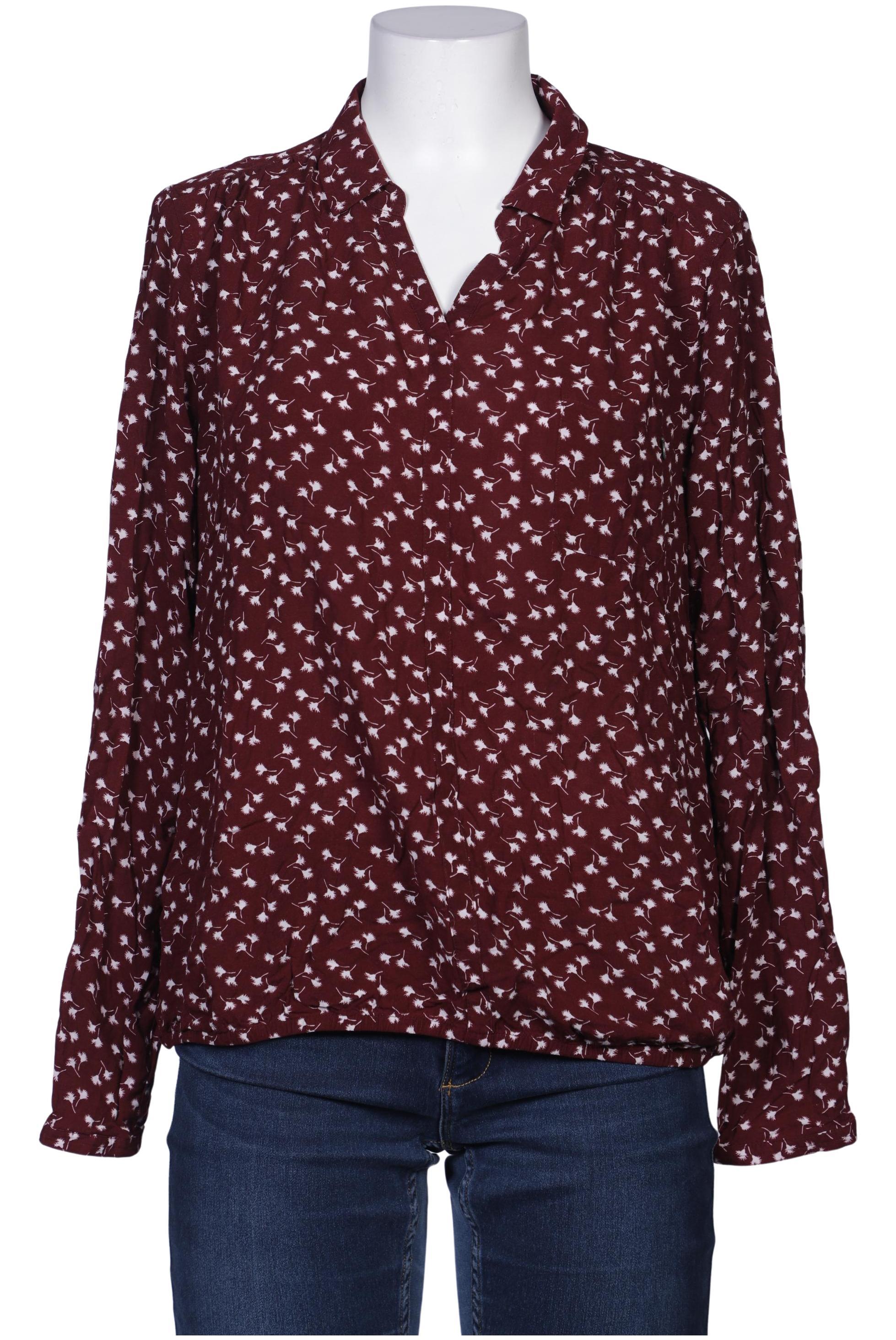 

Comma Damen Bluse, bordeaux, Gr. 42