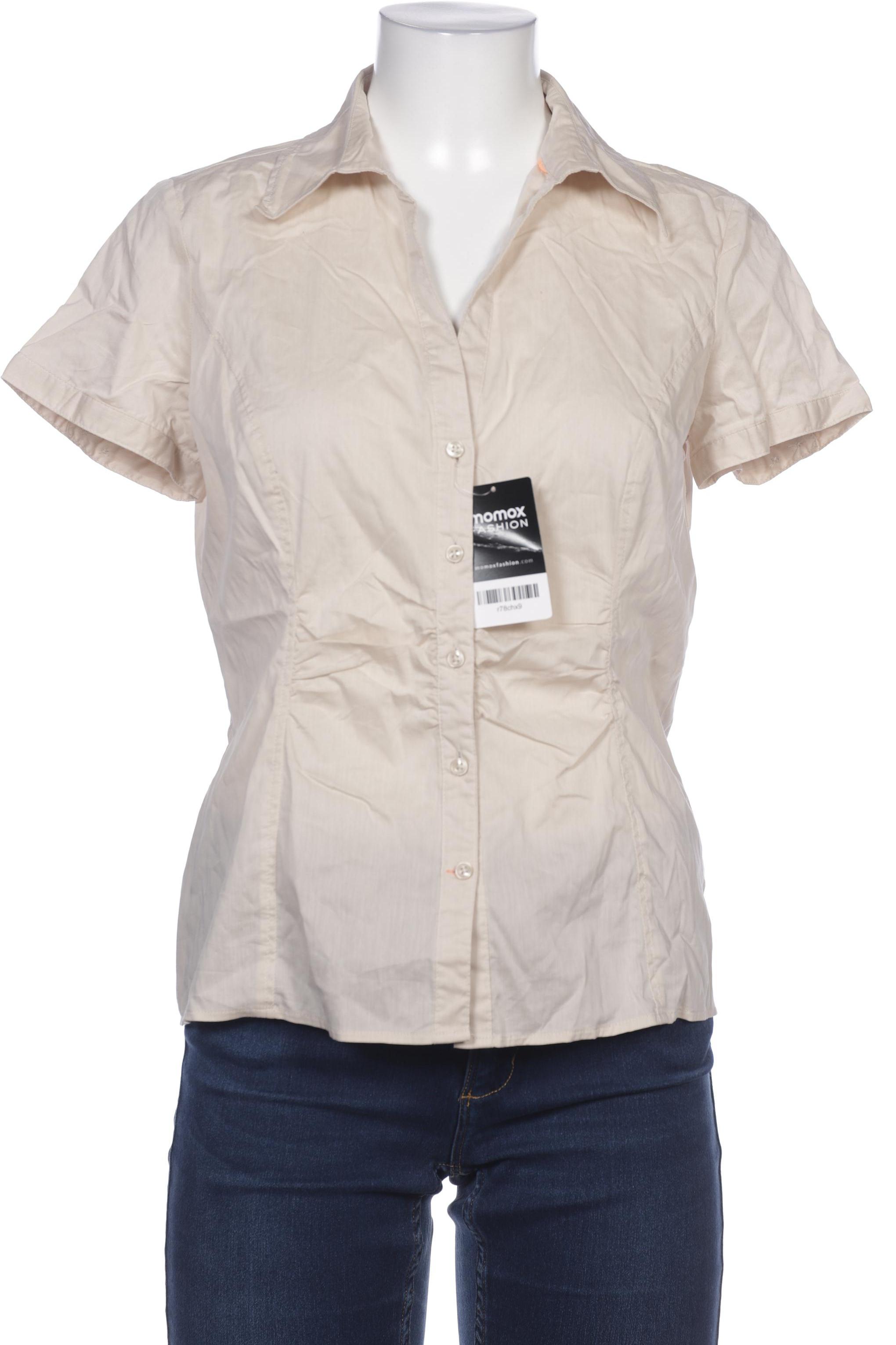 

Comma Damen Bluse, beige, Gr. 40