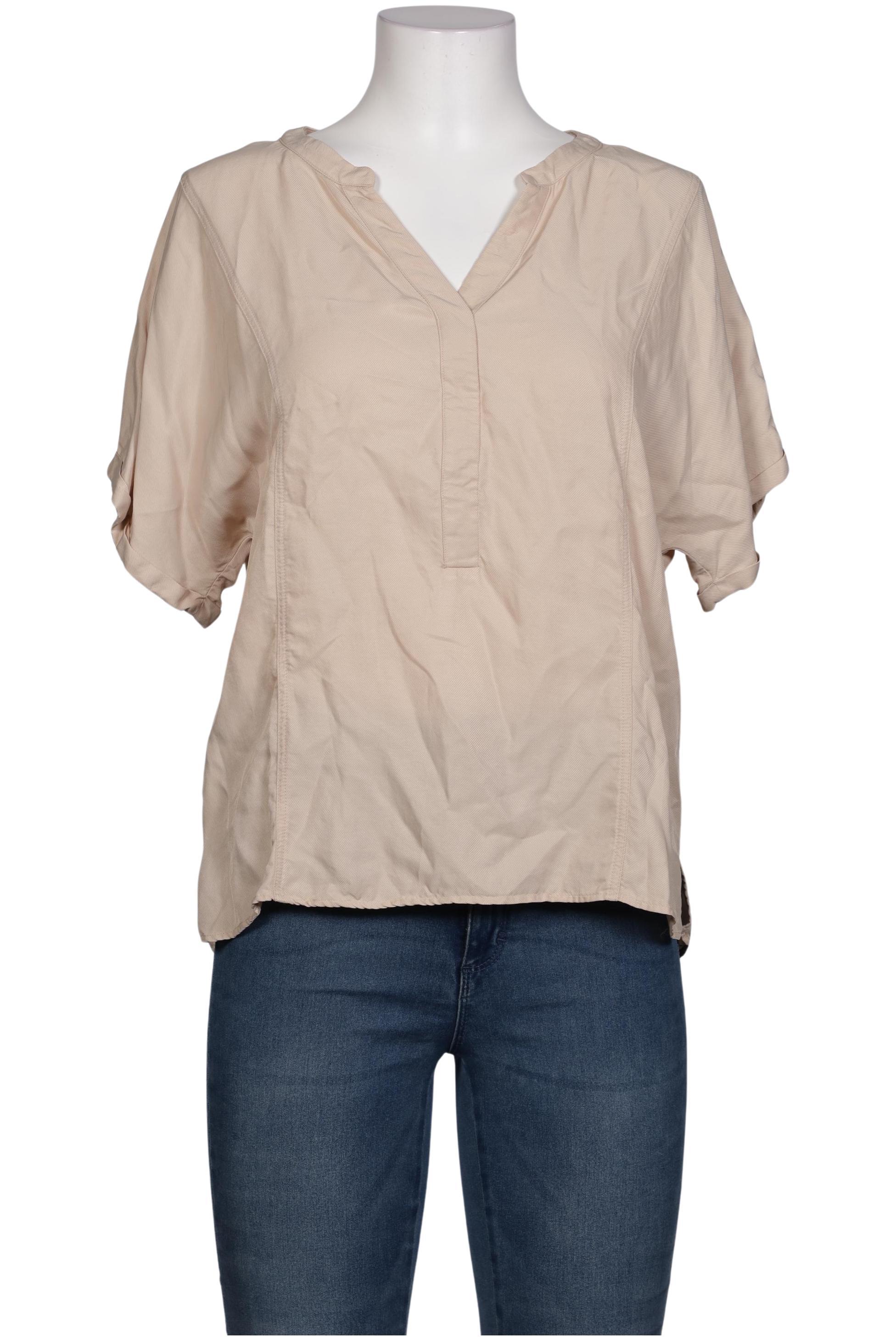 

Comma Damen Bluse, beige, Gr. 38