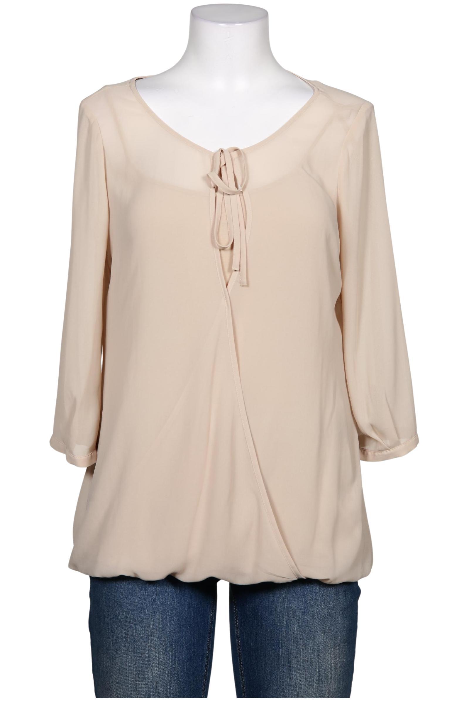 

Comma Damen Bluse, beige, Gr. 40