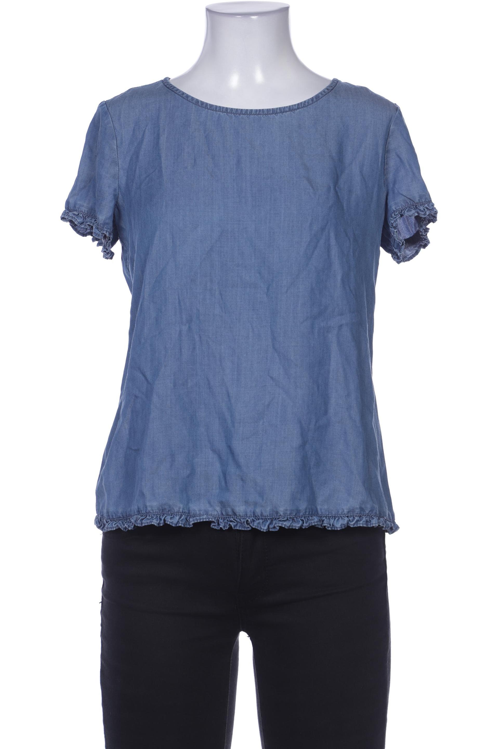 

Comma Damen Bluse, blau, Gr. 34