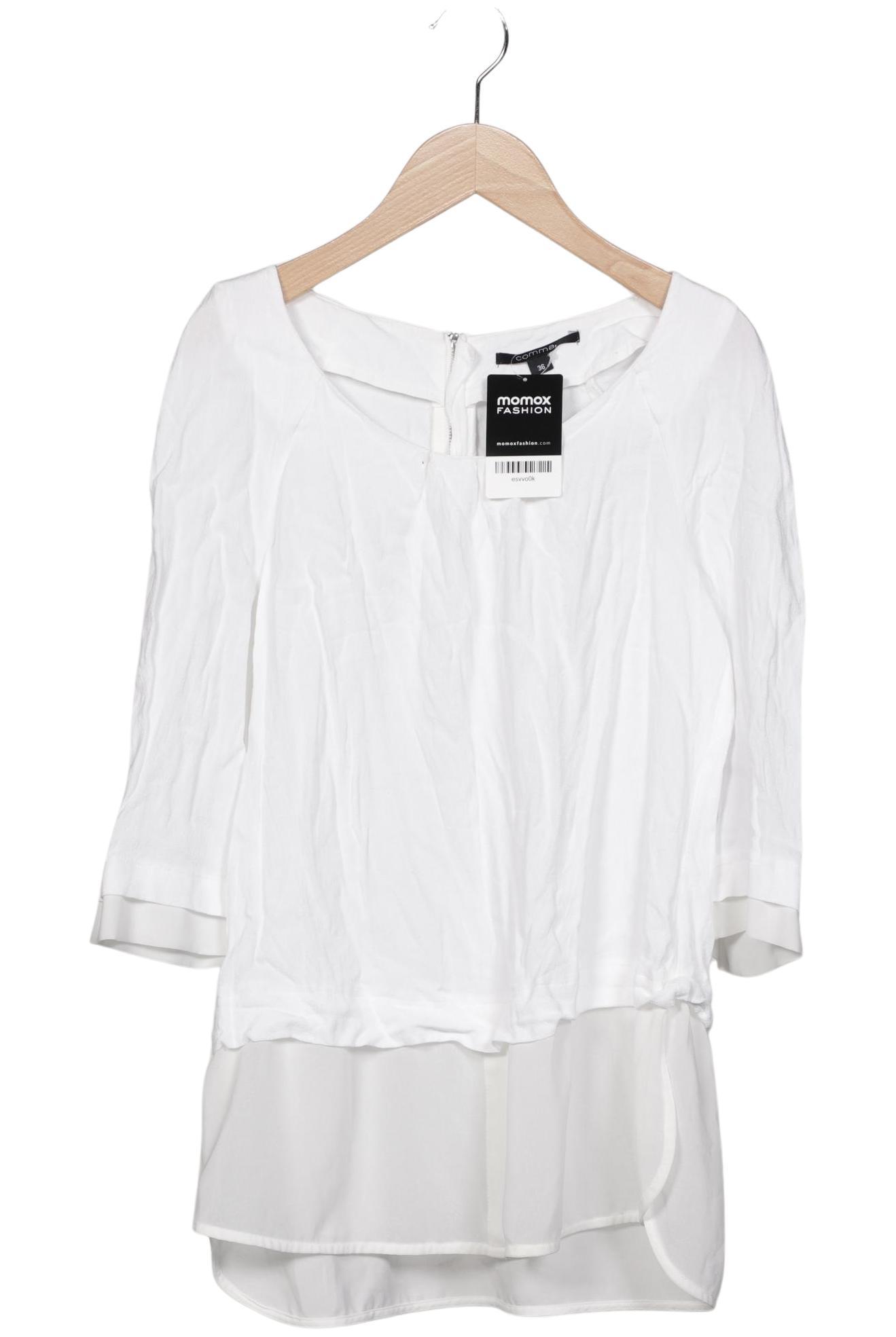 

Comma Damen Bluse, weiß, Gr. 36