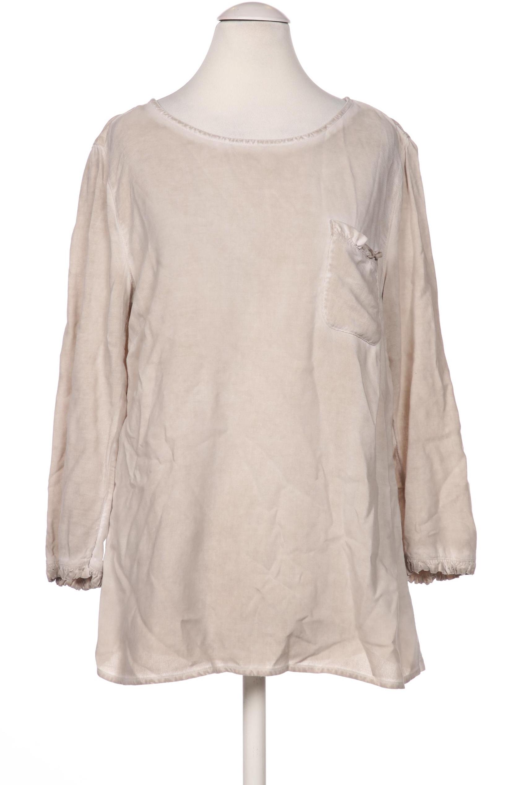 

Comma Damen Bluse, beige, Gr. 34