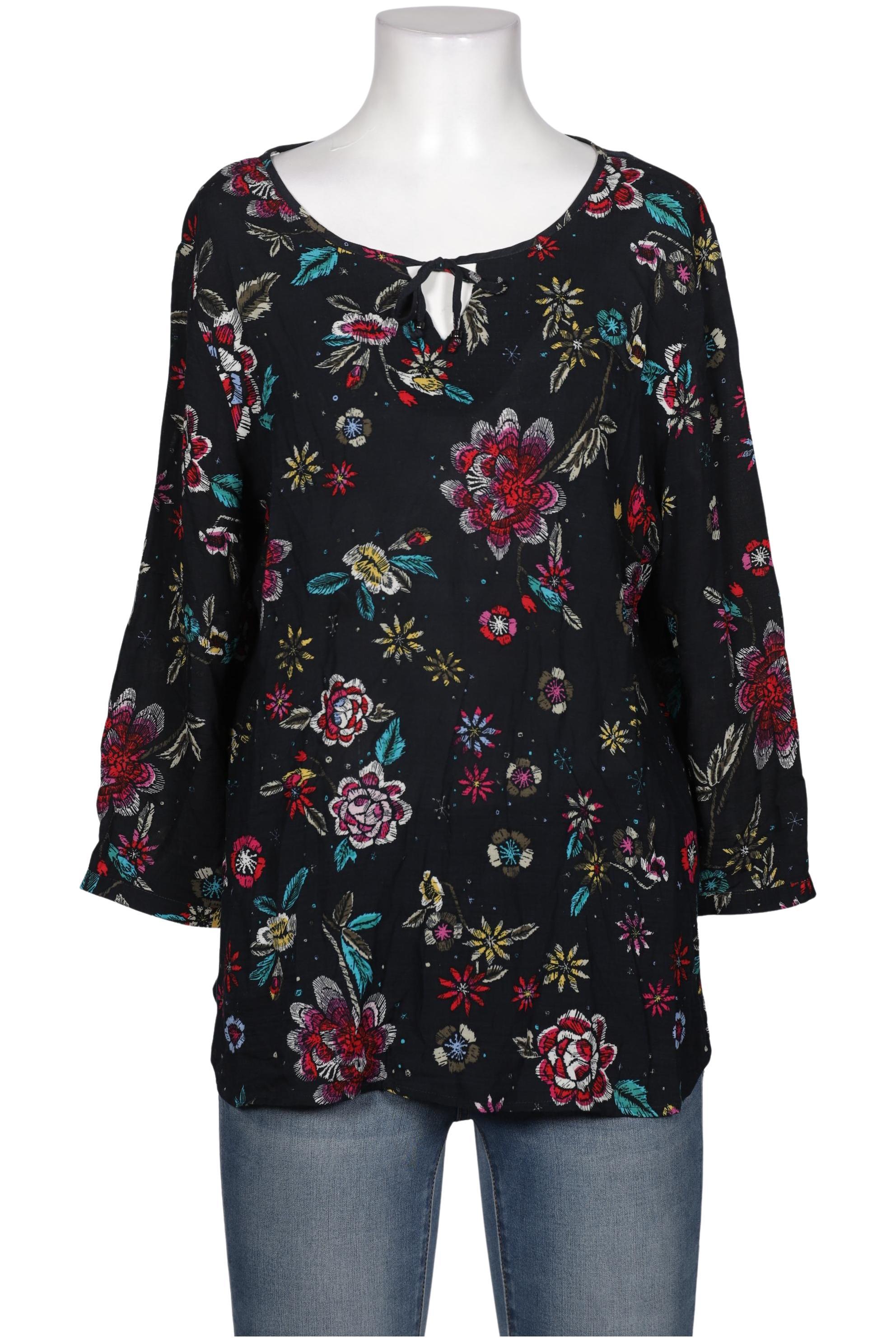 

Comma Damen Bluse, marineblau, Gr. 40