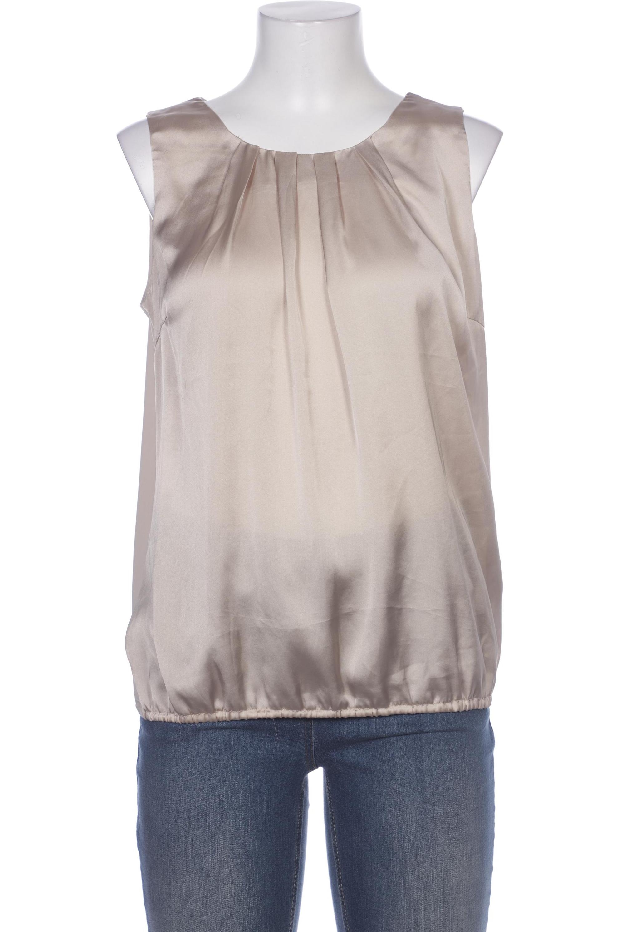 

Comma Damen Bluse, beige, Gr. 38