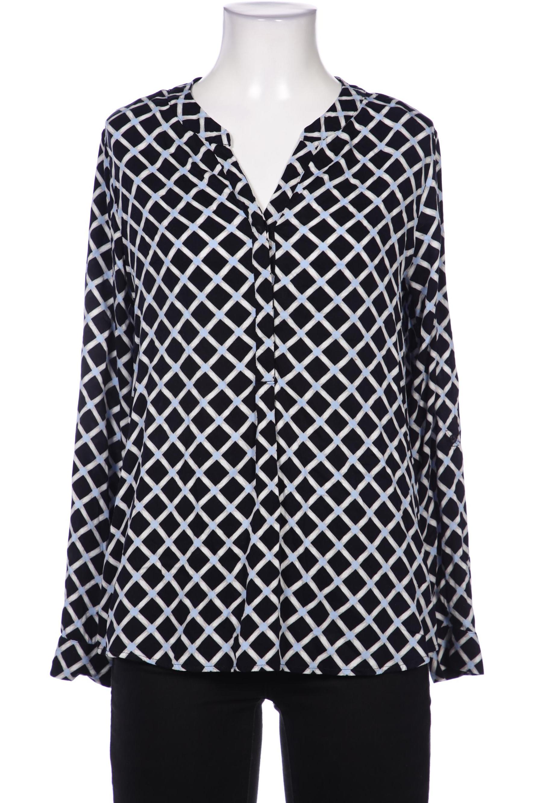 

Comma Damen Bluse, marineblau, Gr. 36