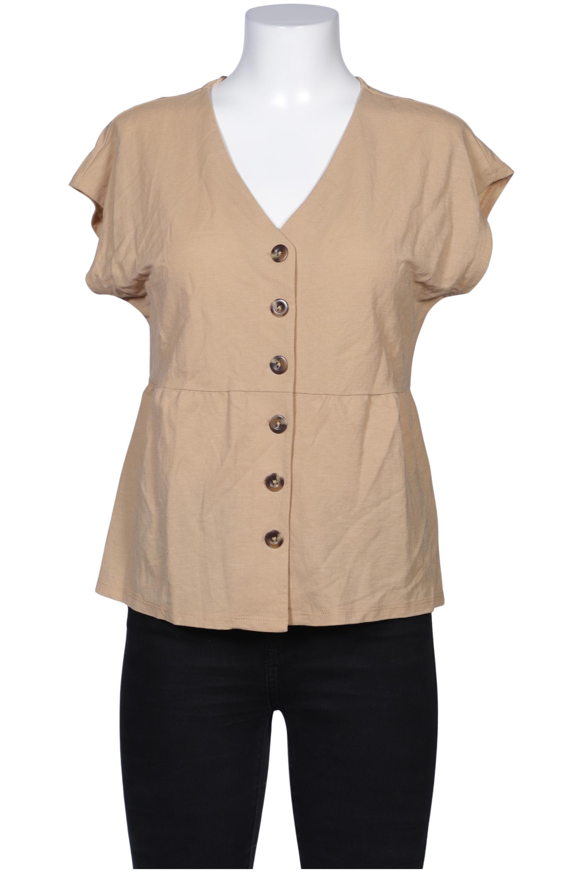 

Comma Damen Bluse, beige, Gr. 40