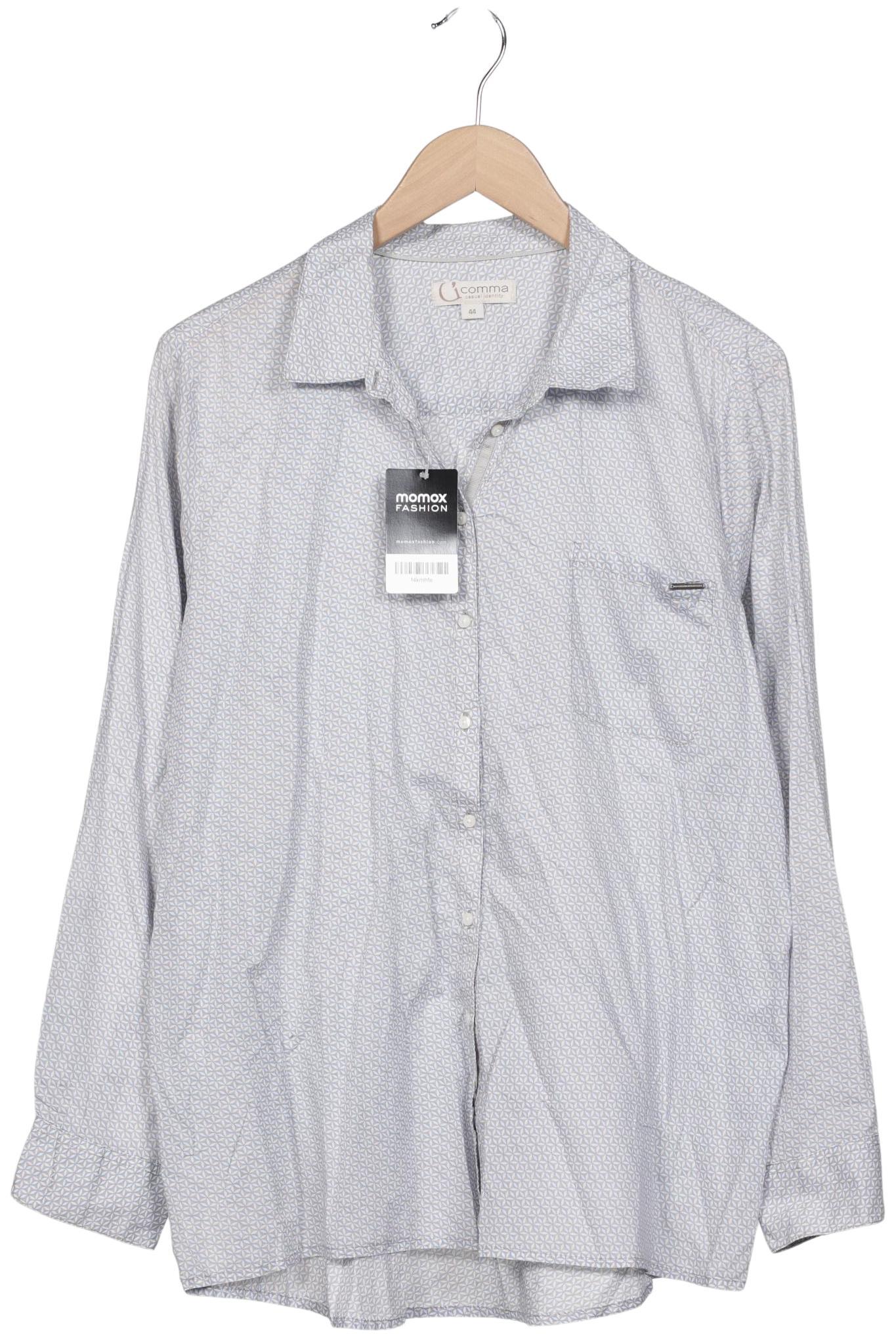 

Comma Damen Bluse, hellblau, Gr. 44