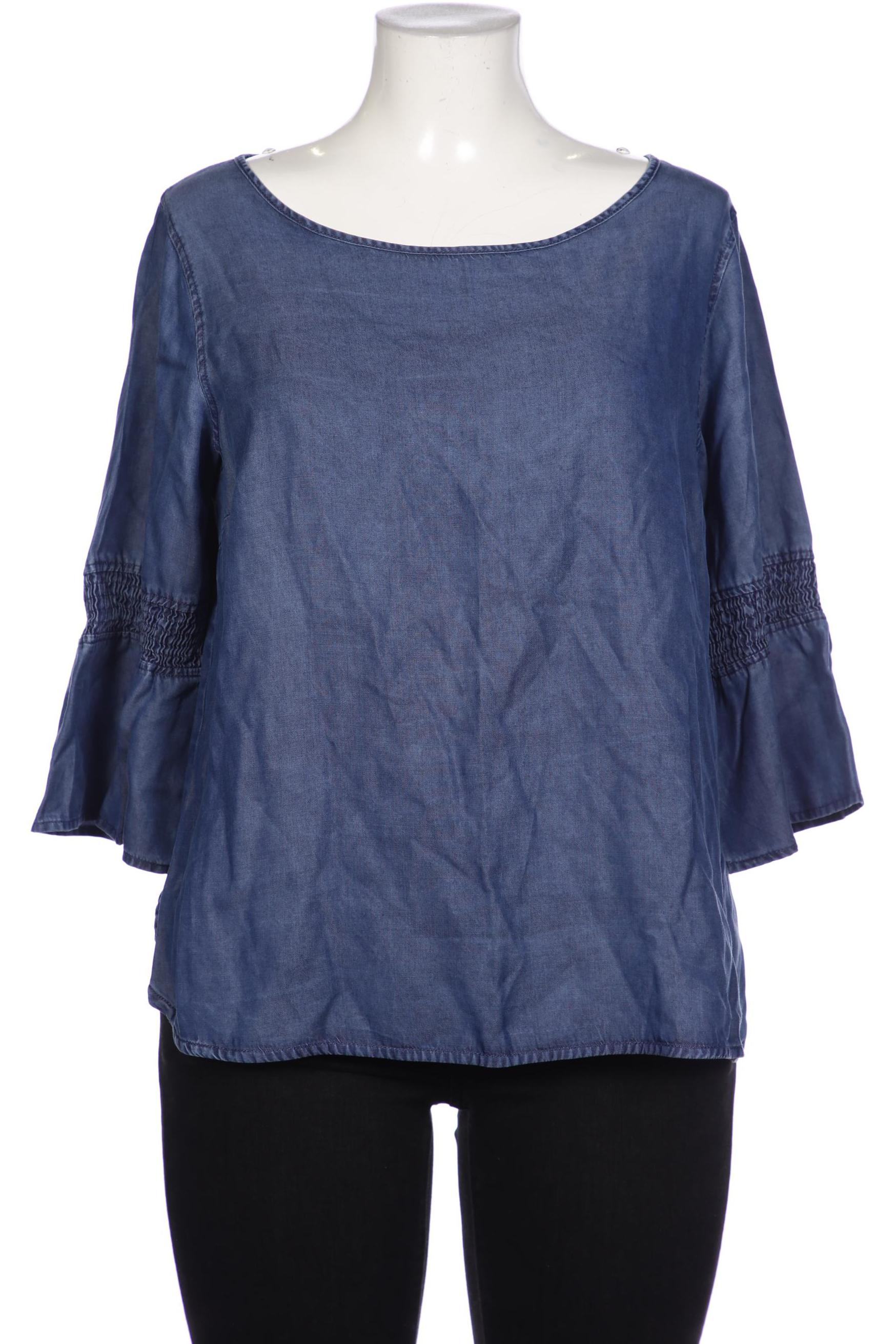 

Comma Damen Bluse, marineblau, Gr. 44