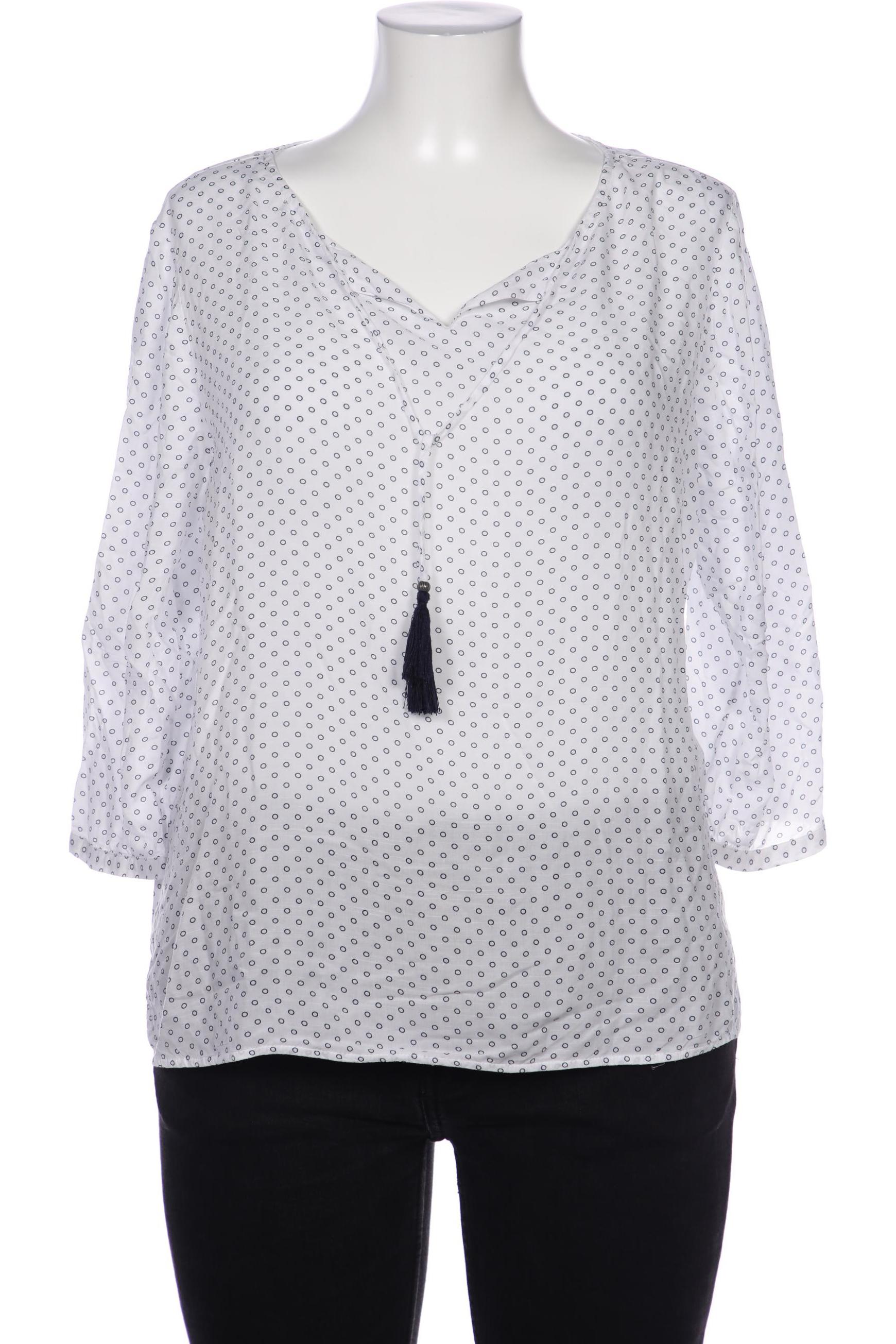 

Comma Damen Bluse, weiß