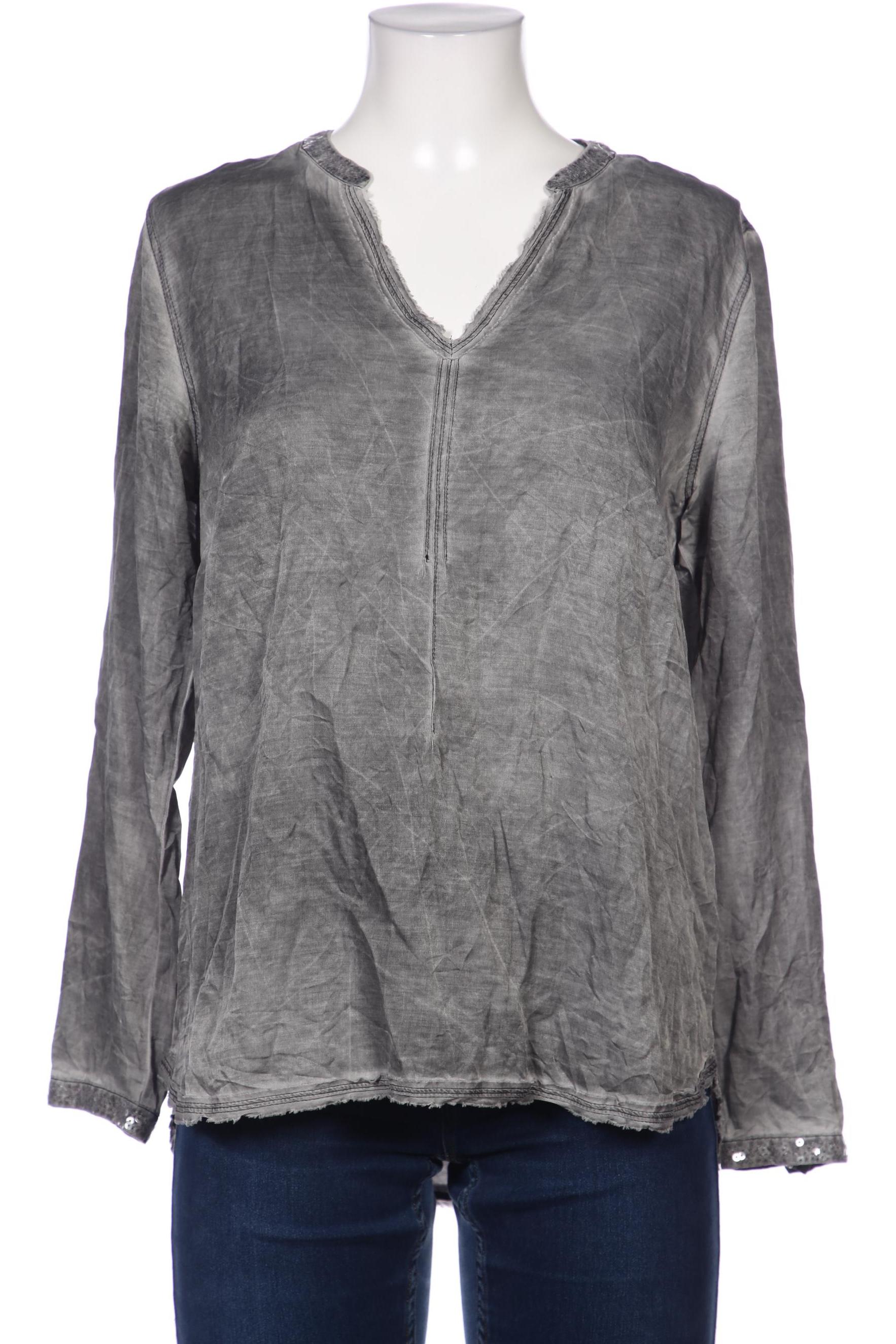 

Comma Damen Bluse, grau, Gr. 40