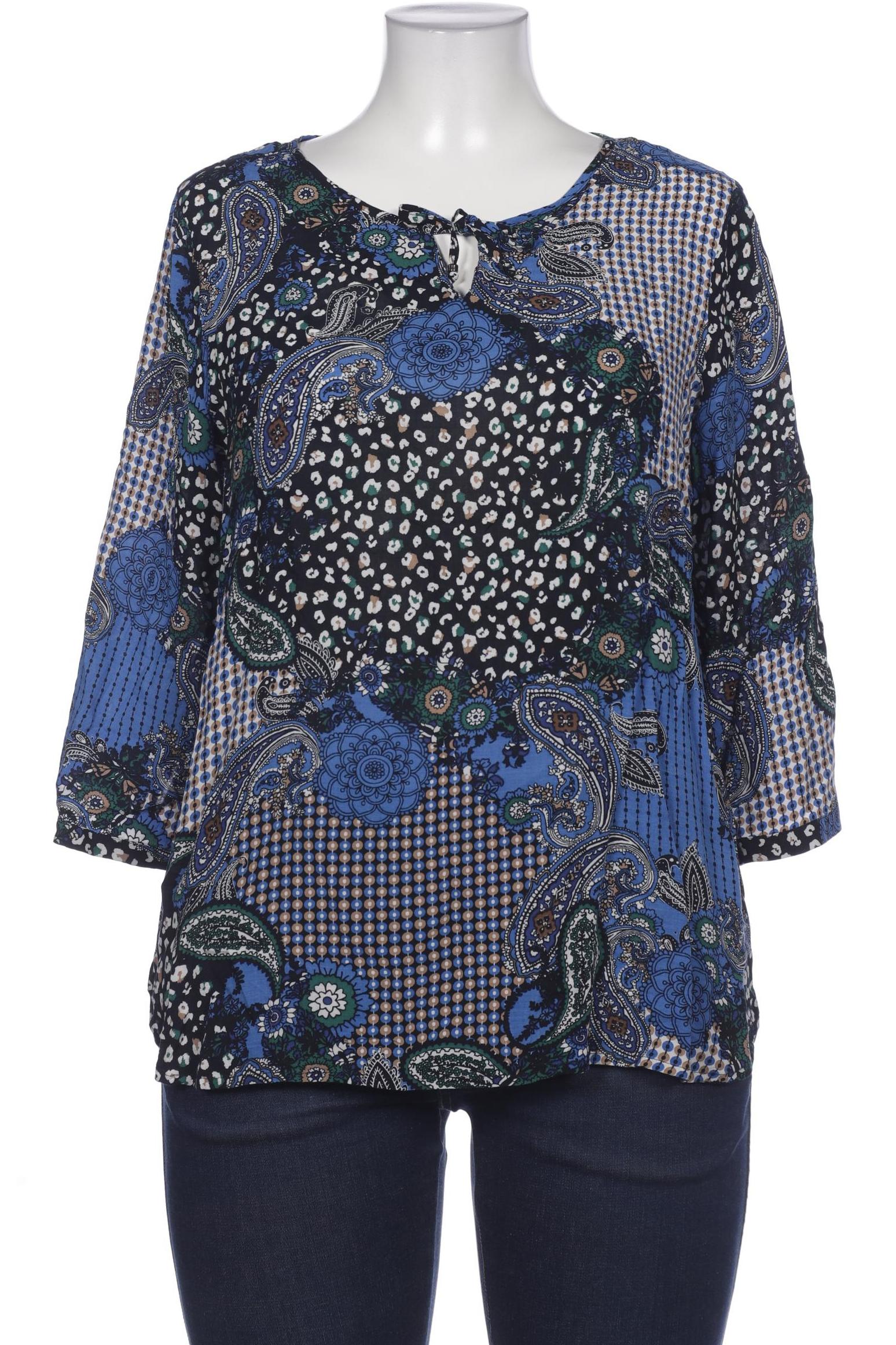 

Comma Damen Bluse, marineblau