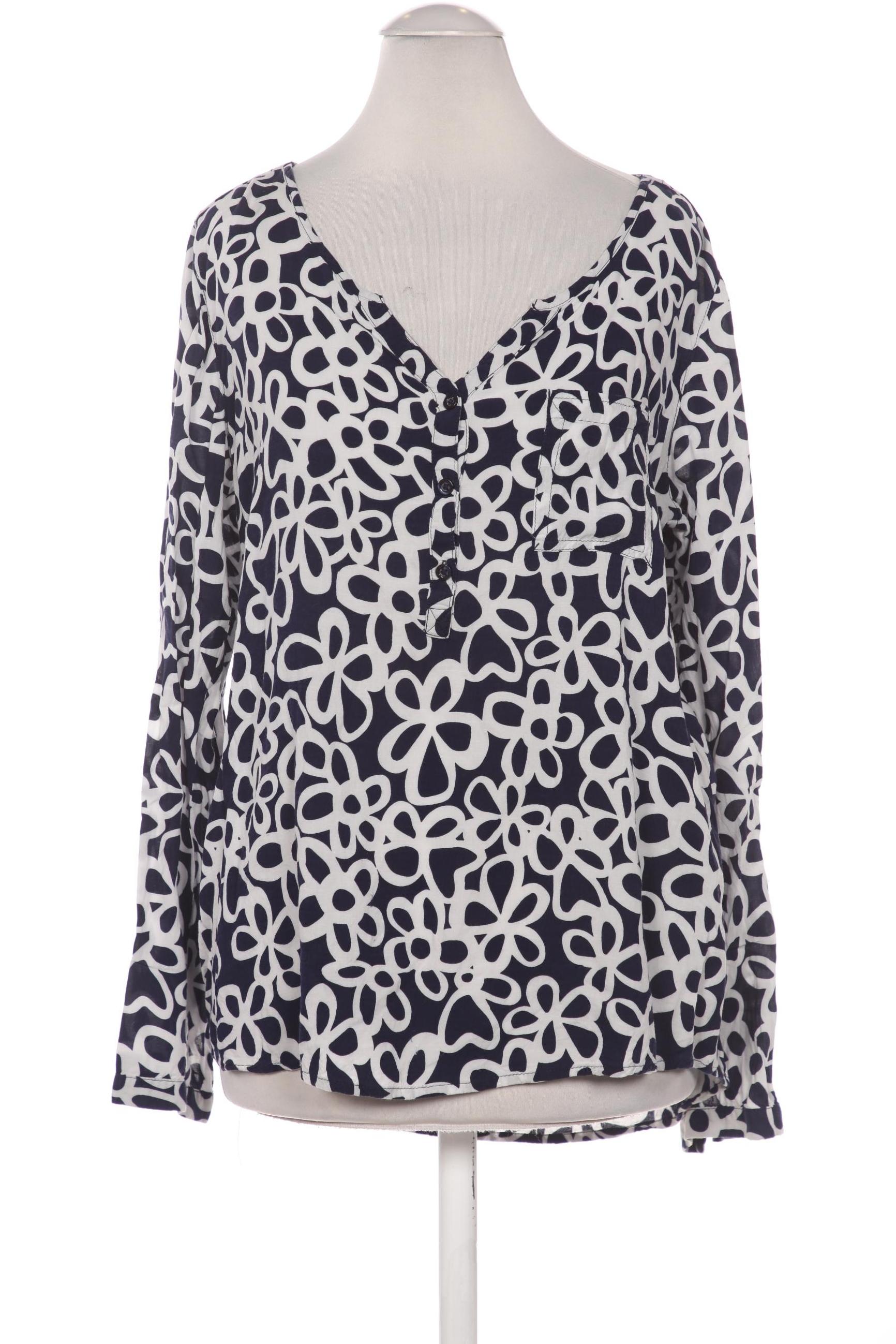 

Comma Damen Bluse, marineblau, Gr. 36