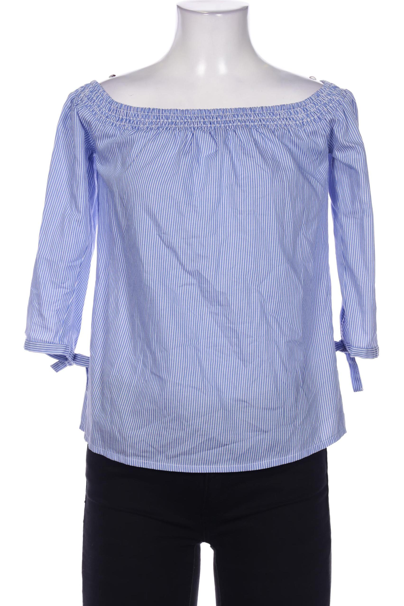 

Comma Damen Bluse, blau, Gr. 34