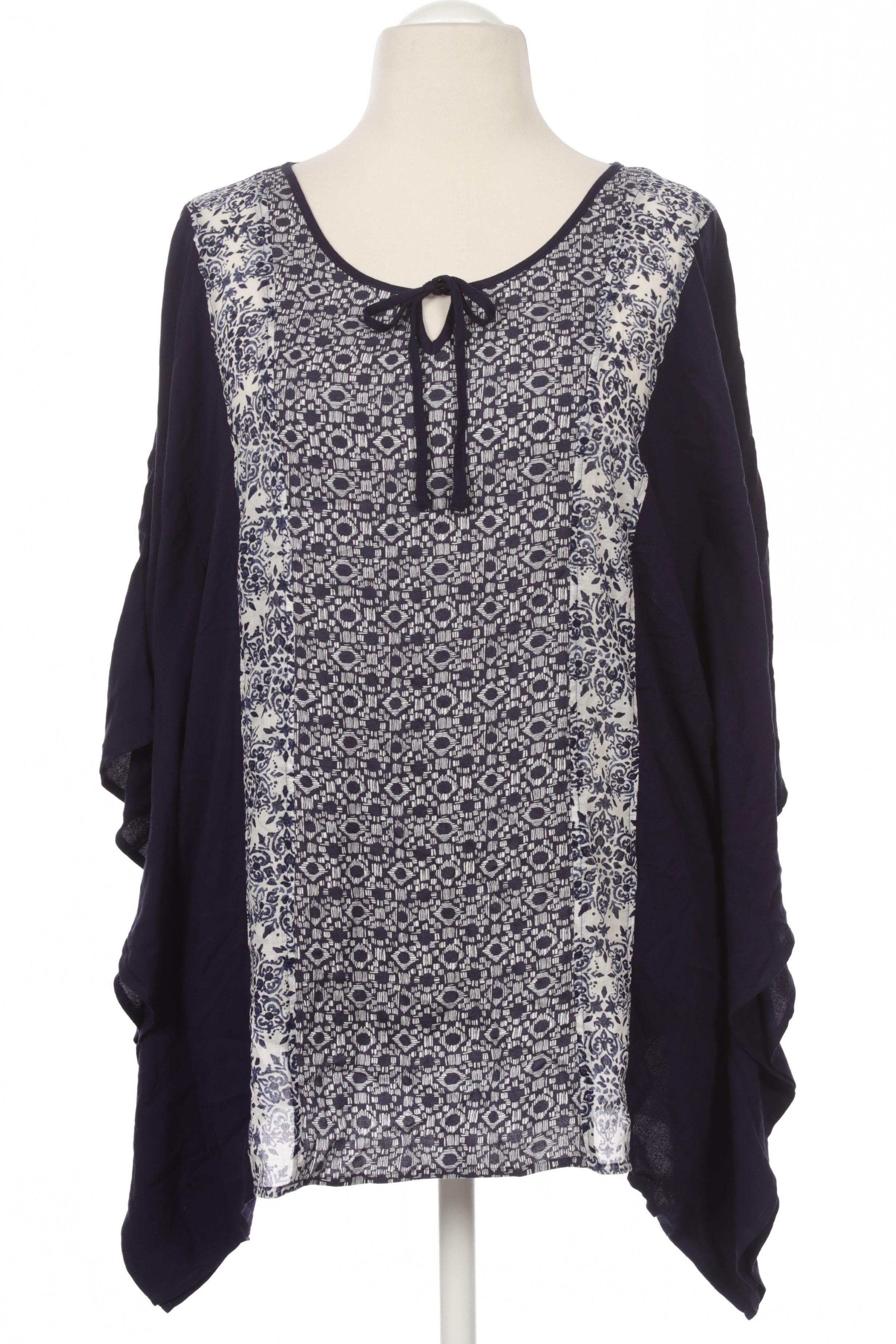 

Comma Damen Bluse, blau, Gr. 42