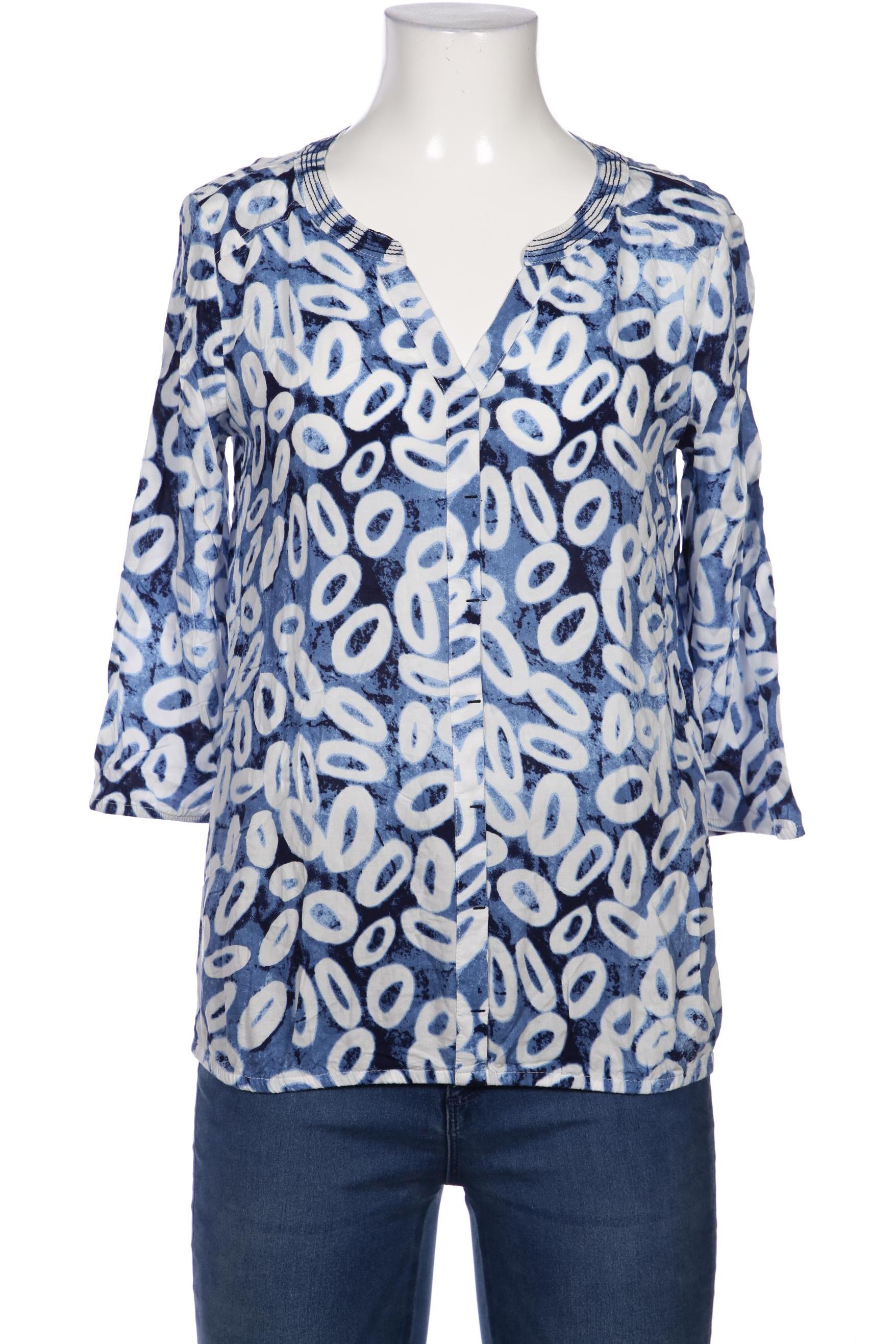 

Comma Damen Bluse, marineblau