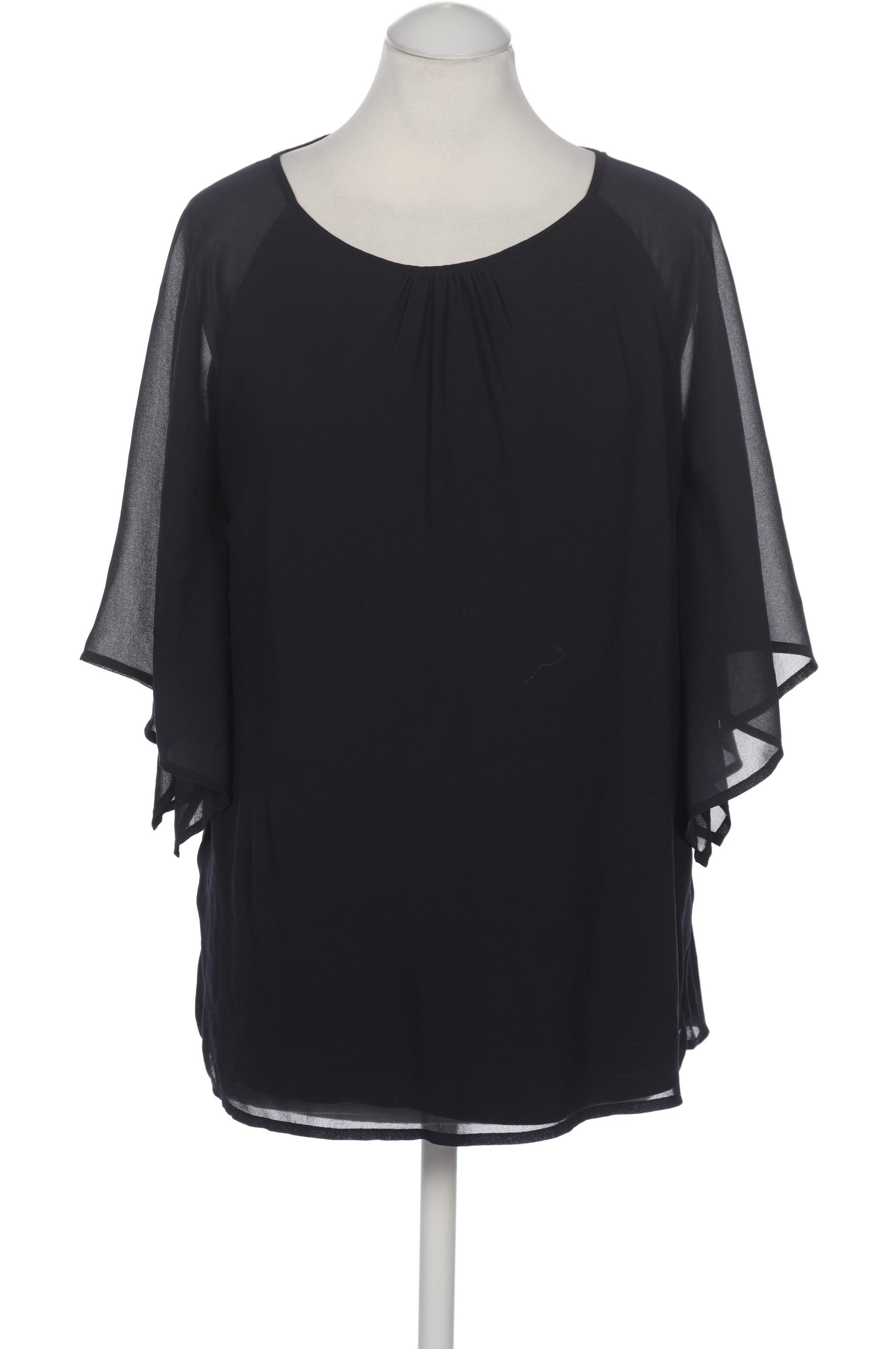 

Comma Damen Bluse, marineblau, Gr. 38