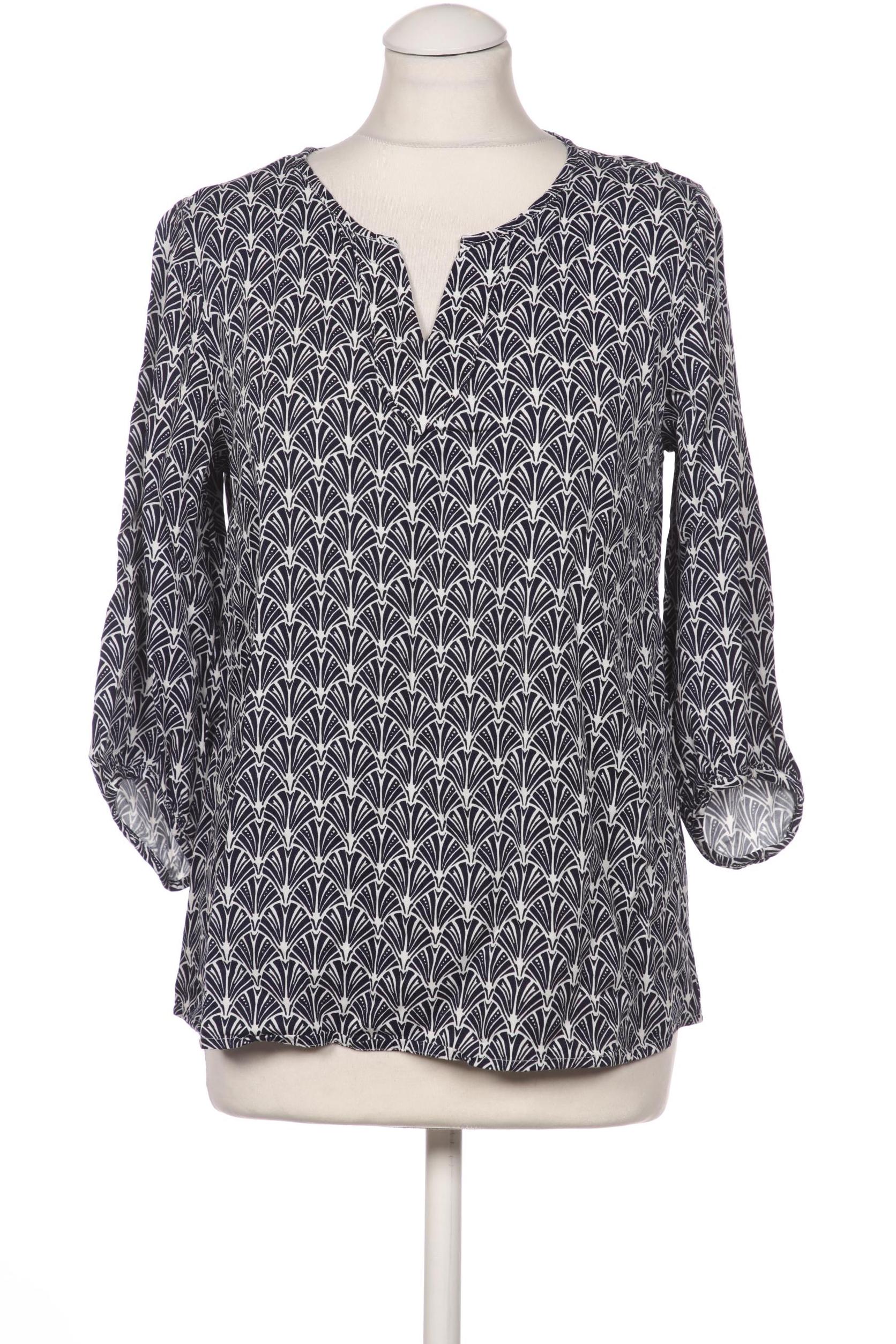 

Comma Damen Bluse, marineblau, Gr. 36