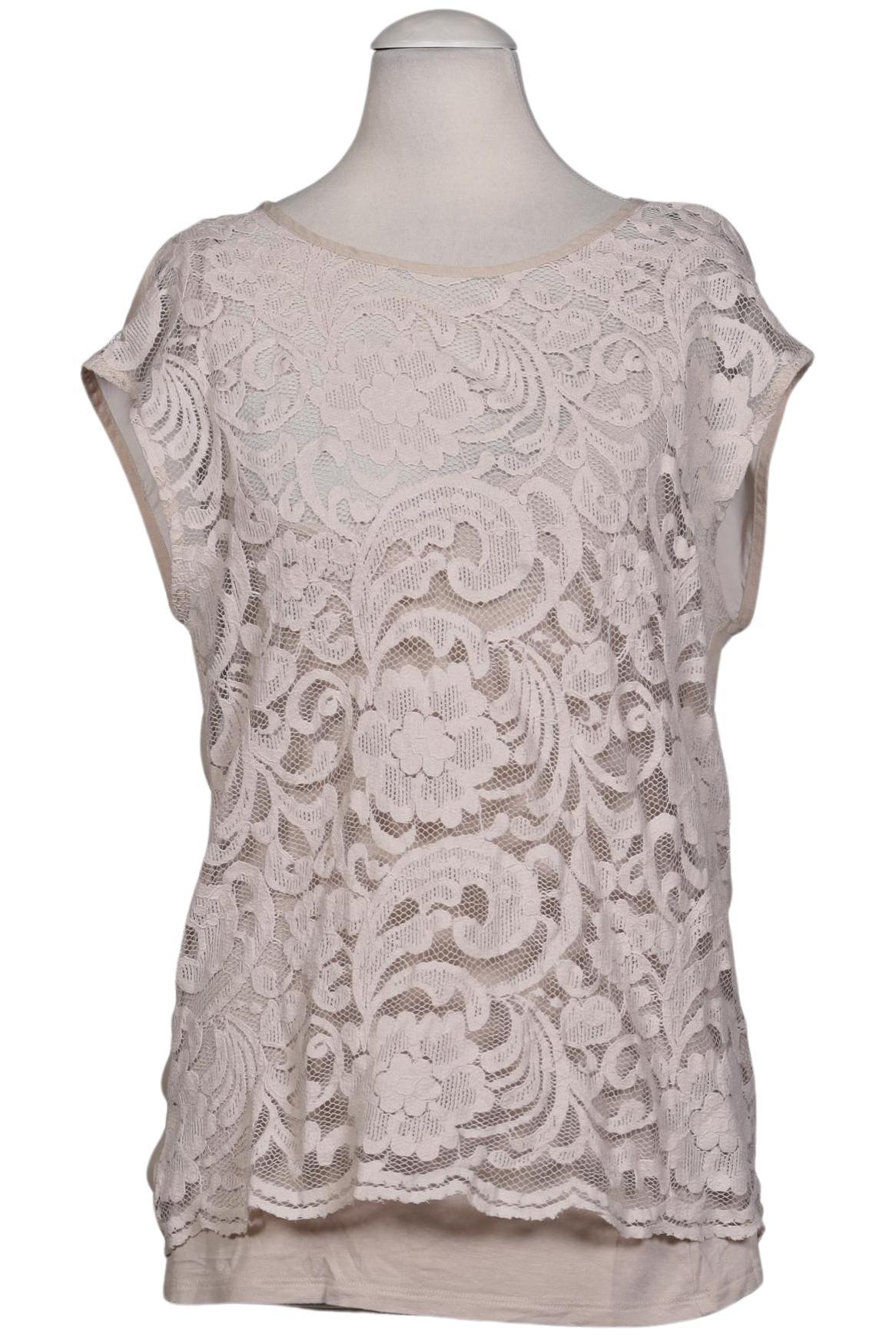 

Comma Damen Bluse, beige, Gr. 34