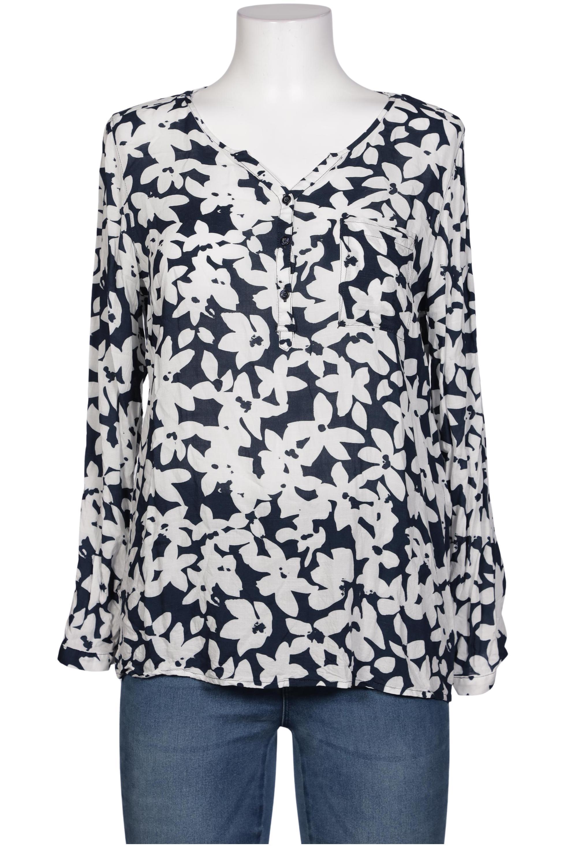

Comma Damen Bluse, marineblau, Gr. 40