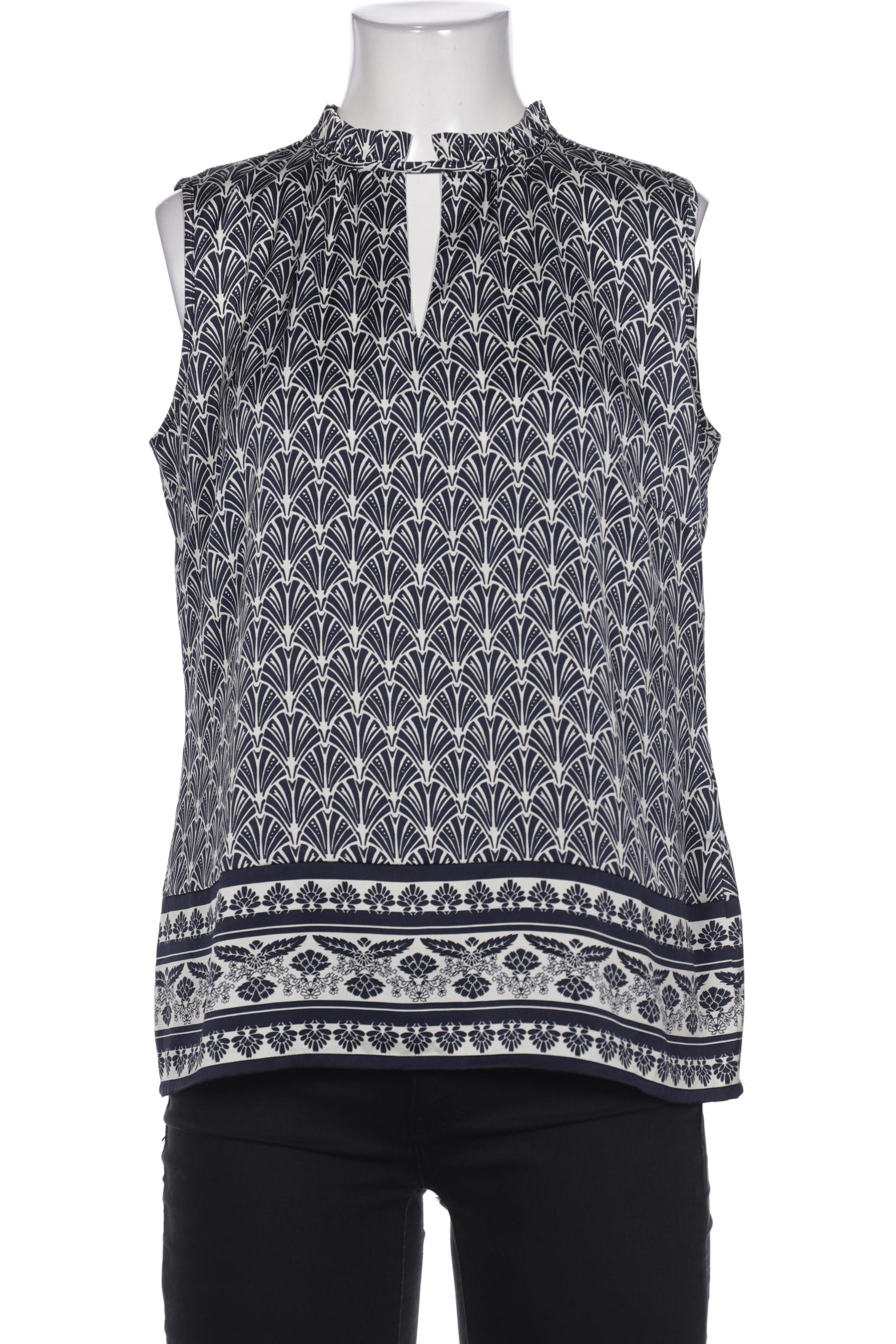 

Comma Damen Bluse, marineblau, Gr. 36
