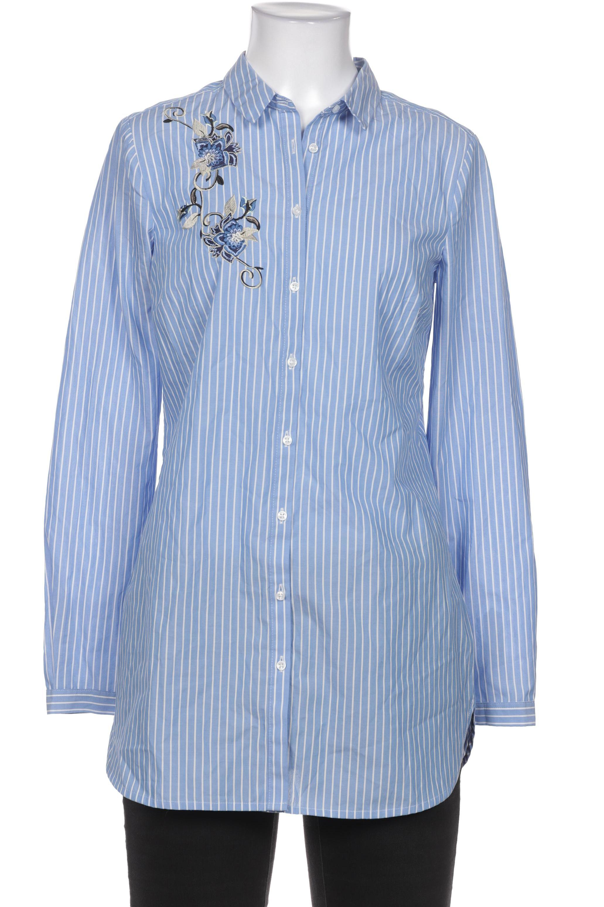 

Comma Damen Bluse, blau, Gr. 34