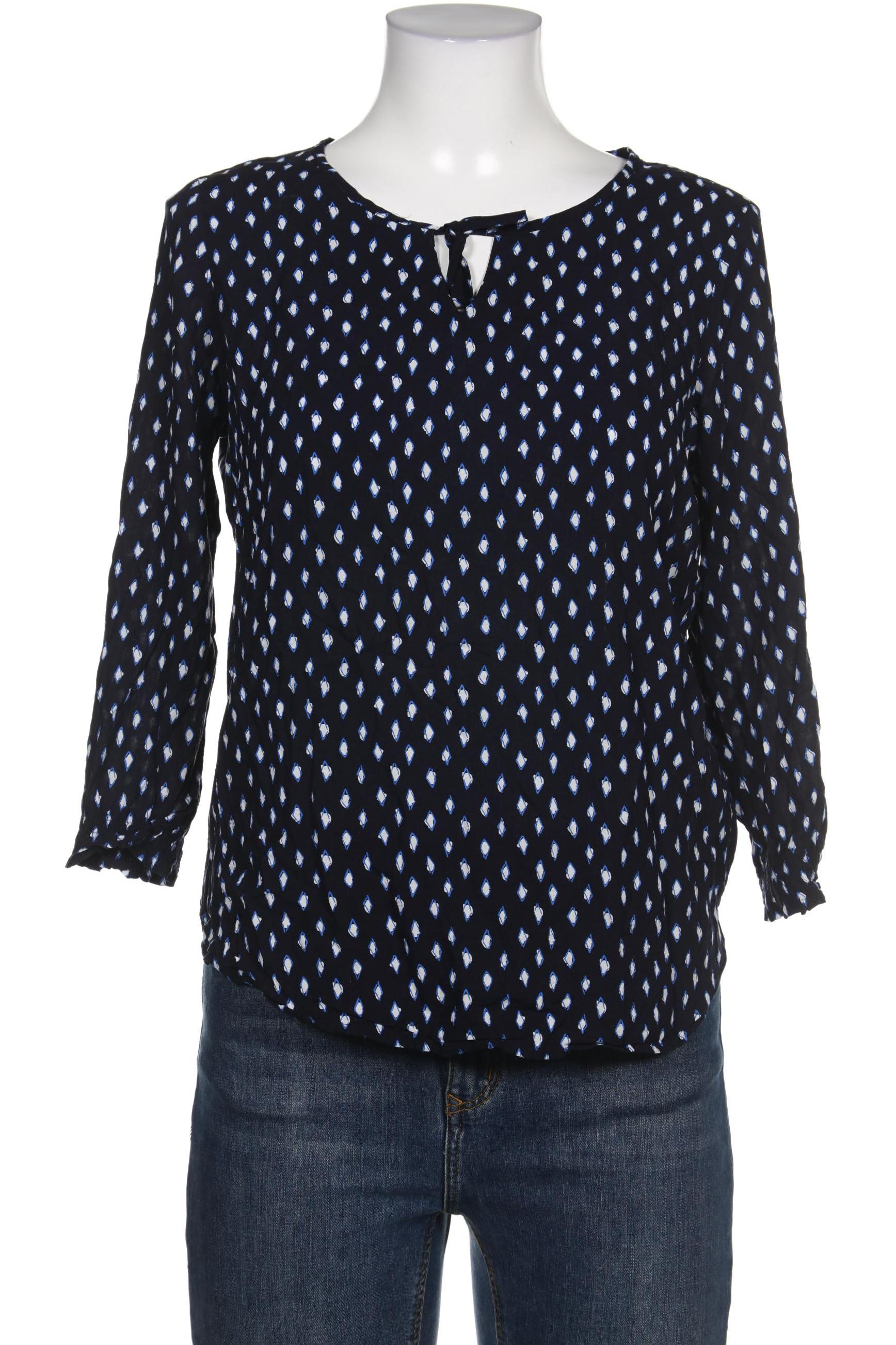 

Comma Damen Bluse, marineblau