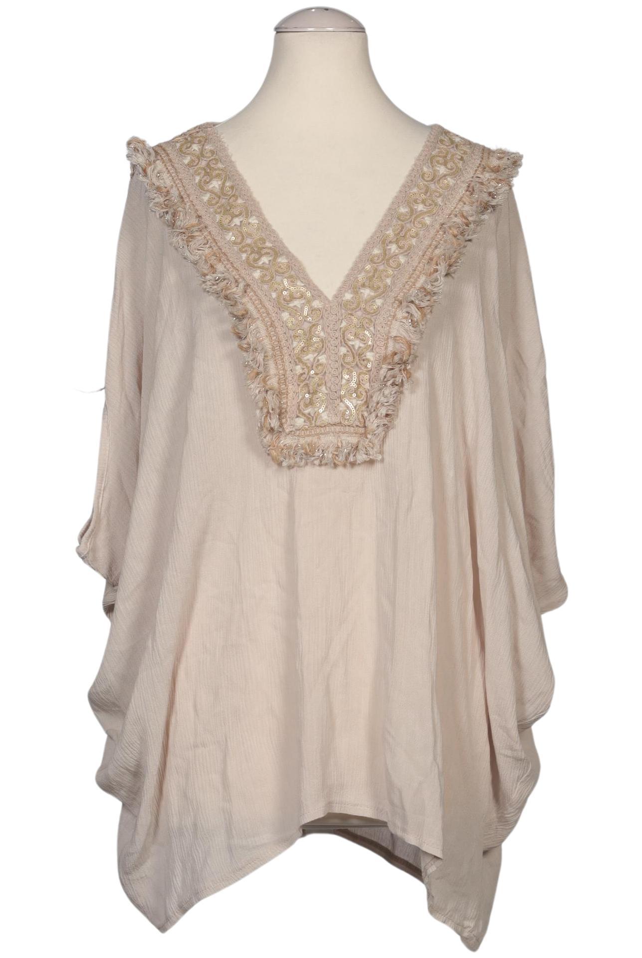 

Comma Damen Bluse, beige, Gr. 36