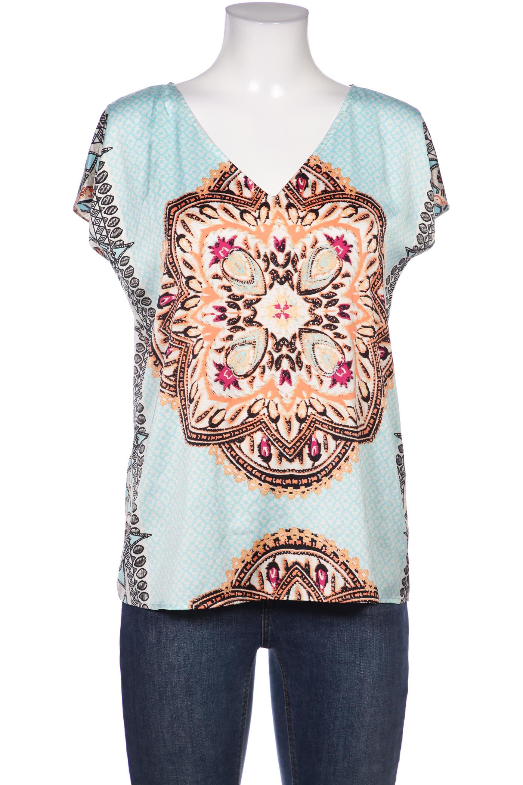 

Comma Damen Bluse, türkis, Gr. 38