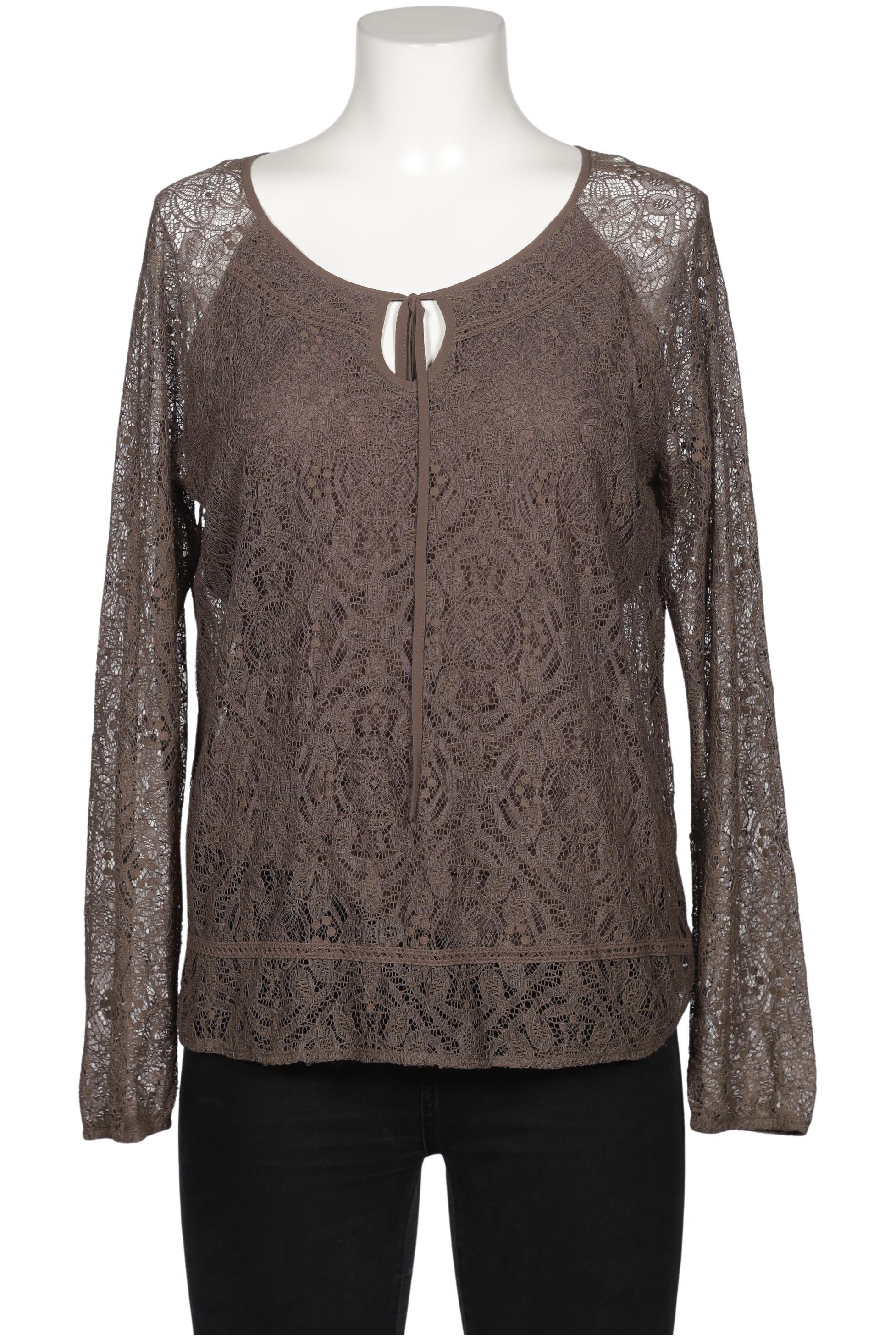 

Comma Damen Bluse, braun, Gr. 38