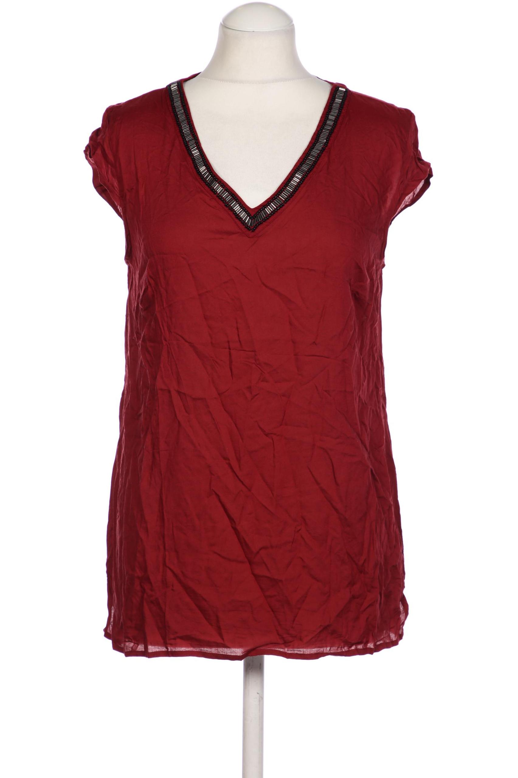 

Comma Damen Bluse, bordeaux, Gr. 38