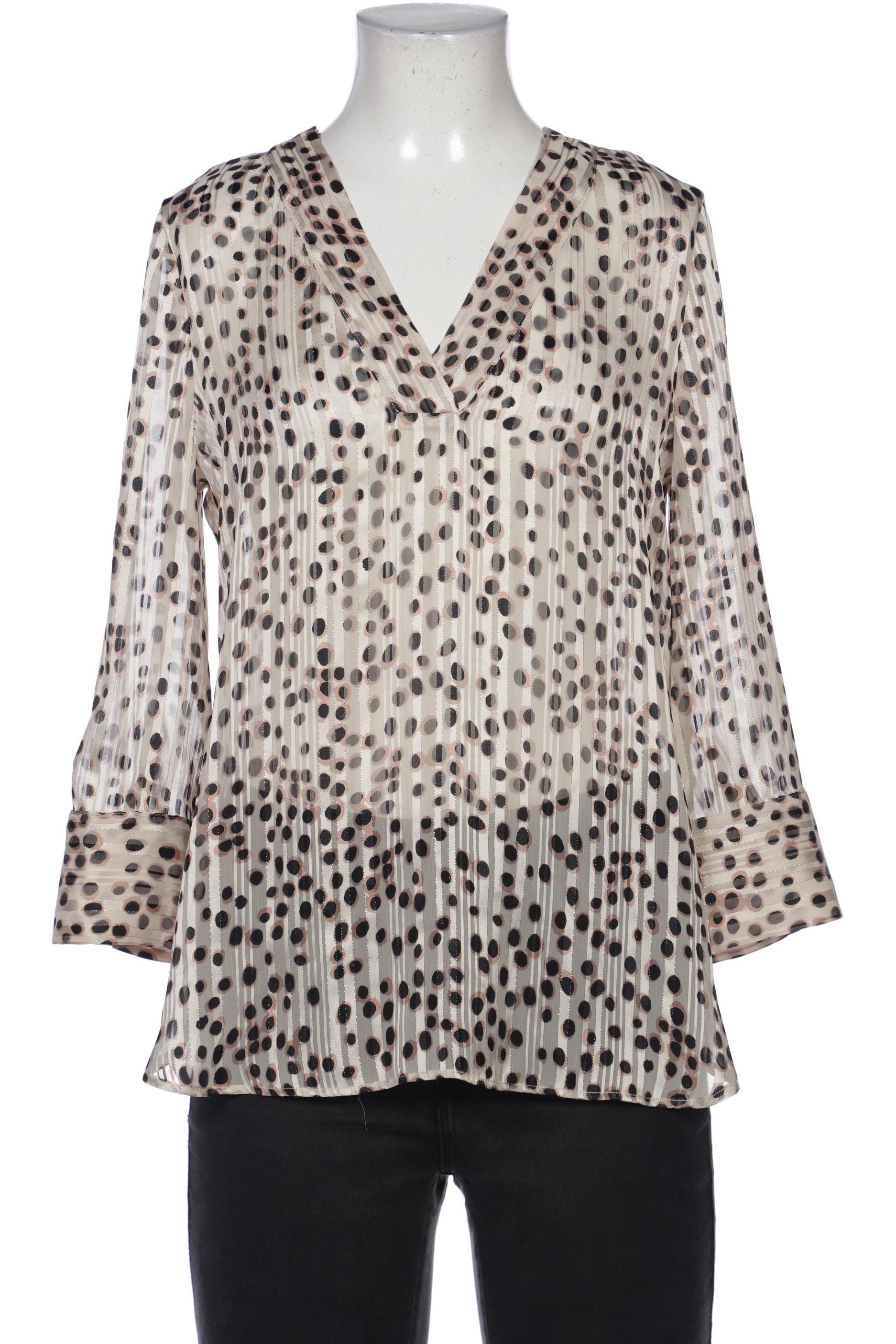 

Comma Damen Bluse, beige, Gr. 36