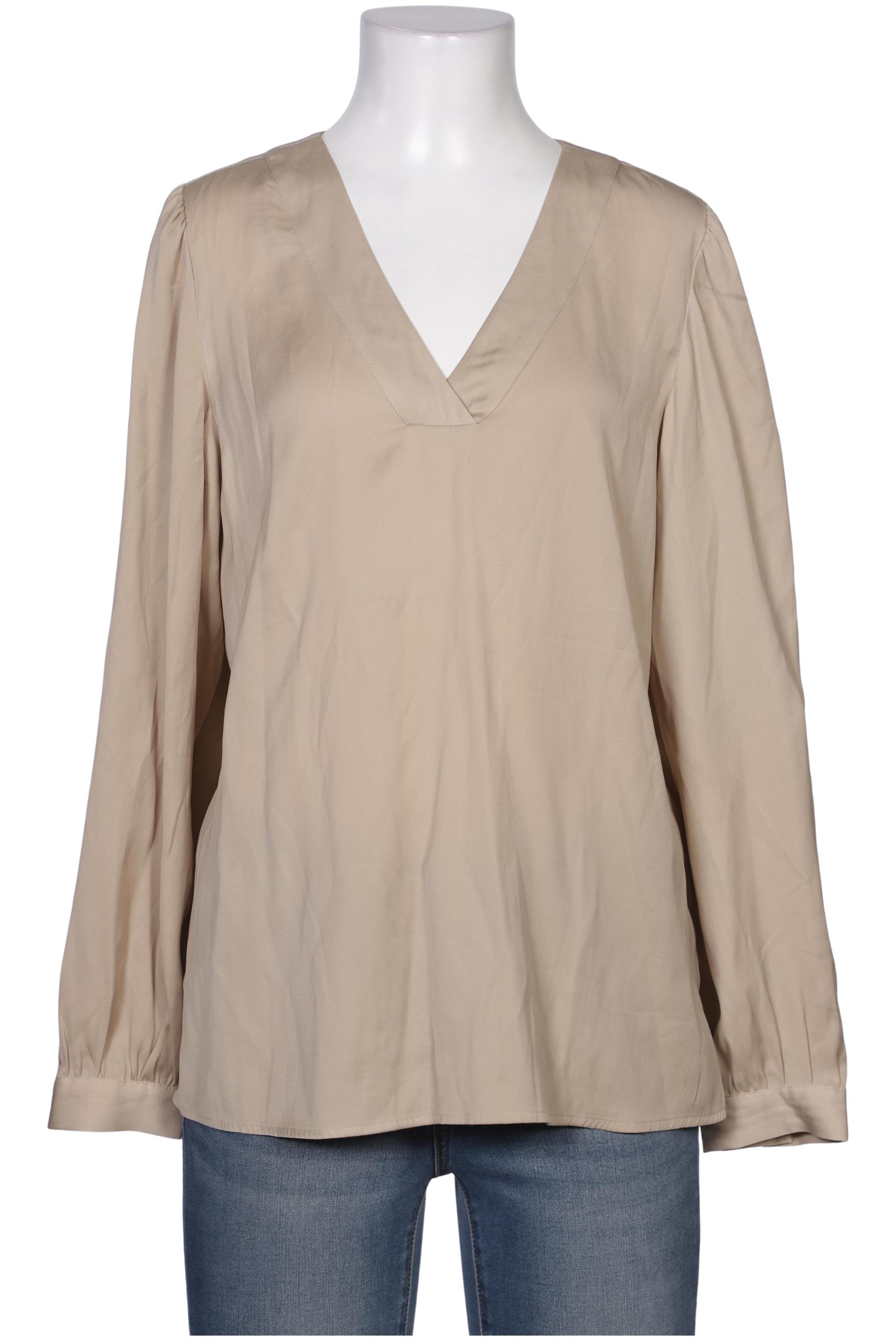 

Comma Damen Bluse, beige, Gr. 40