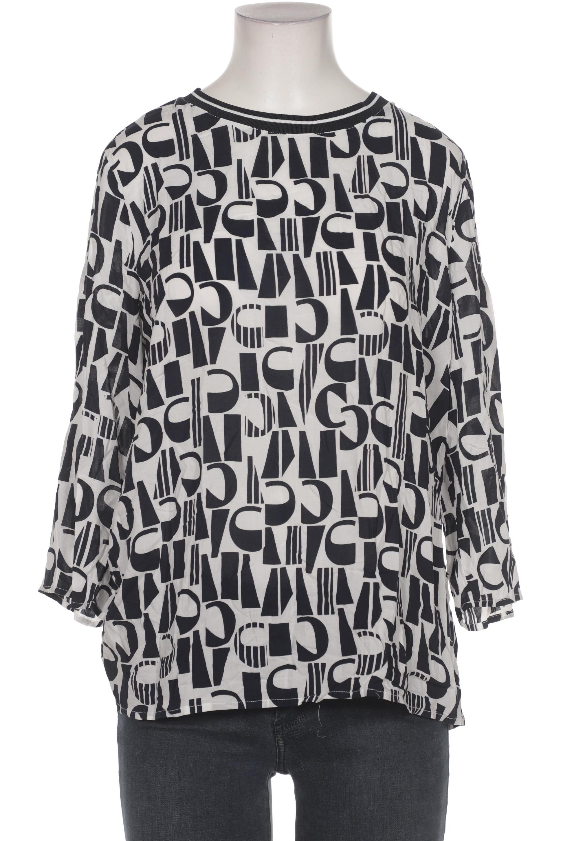 

Comma Damen Bluse, marineblau, Gr. 40