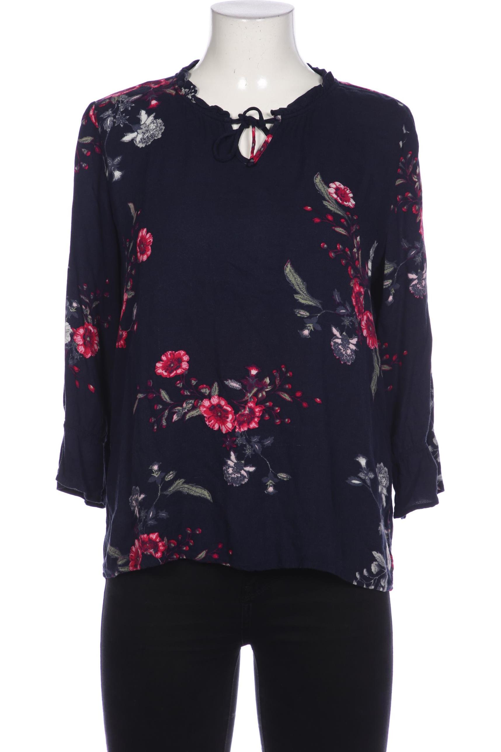 

Comma Damen Bluse, marineblau, Gr. 38