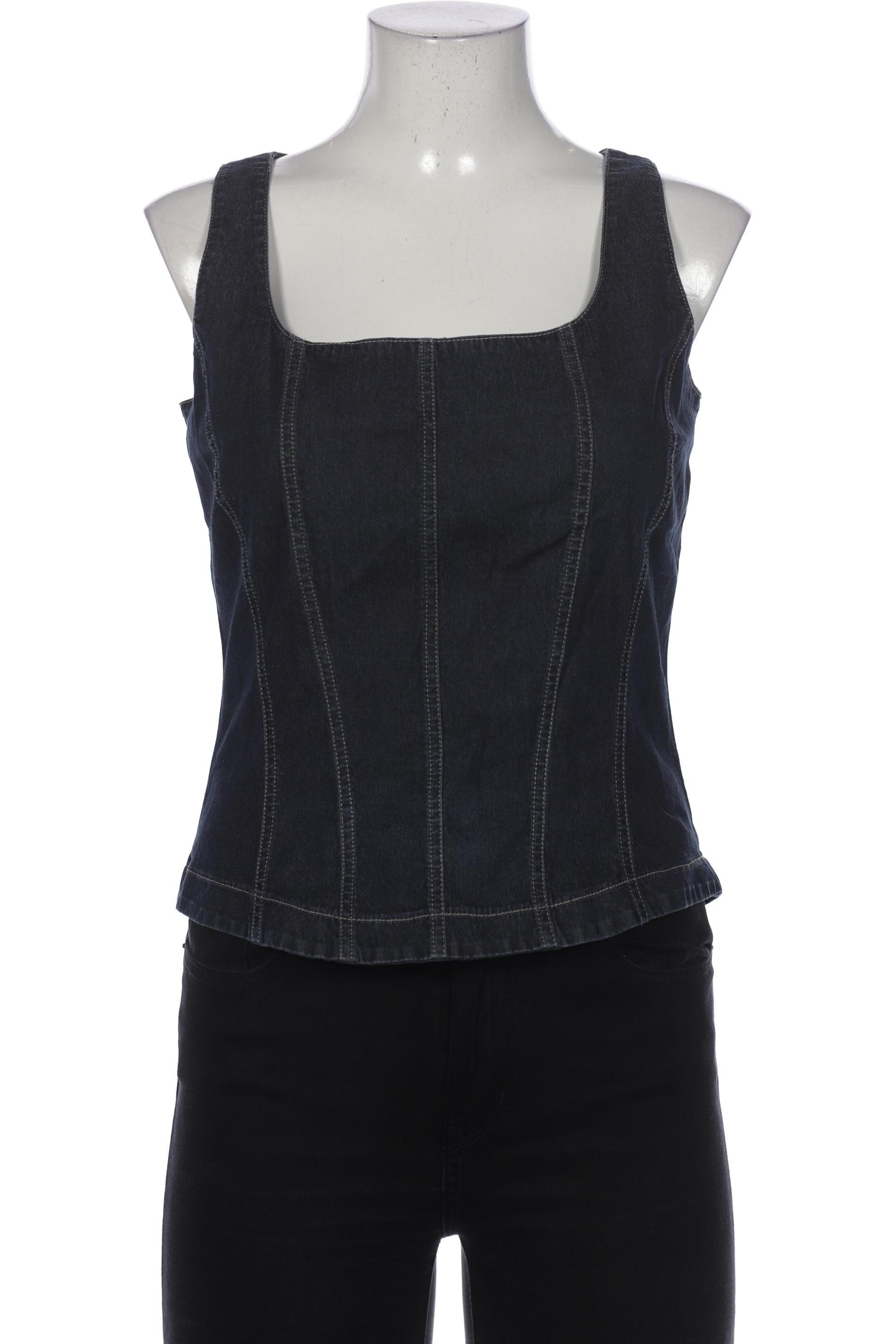 

Comma Damen Bluse, marineblau, Gr. 40