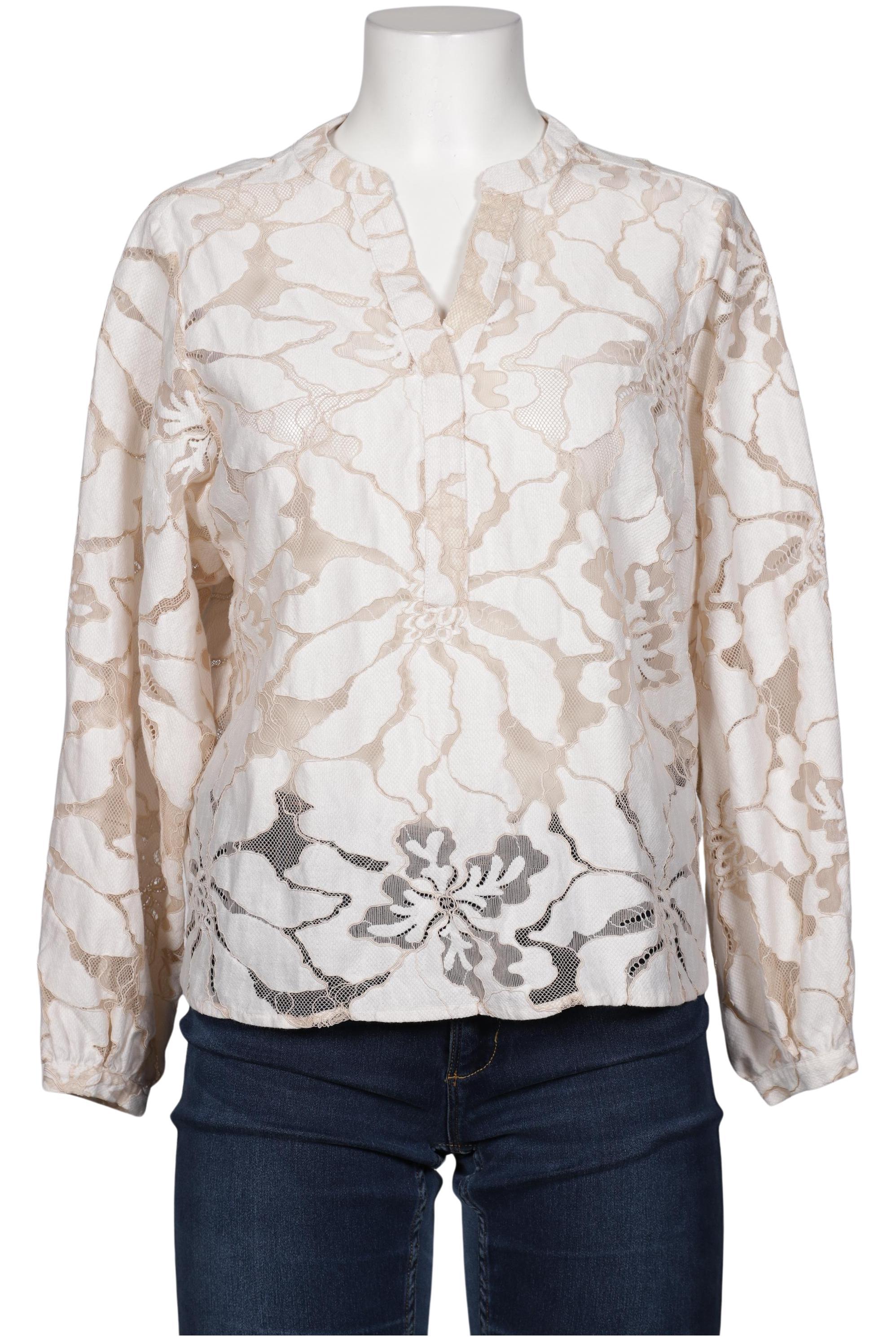 

Comma Damen Bluse, beige, Gr. 40